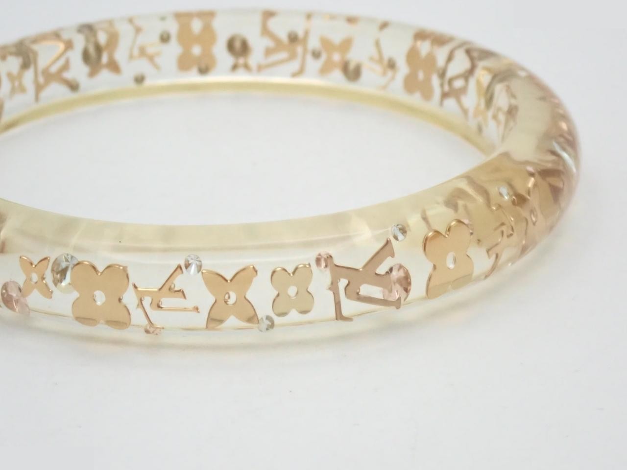 Monogram Bangle, Ank Rouge Bracelet, Wrist size approximately 21cm — view 3