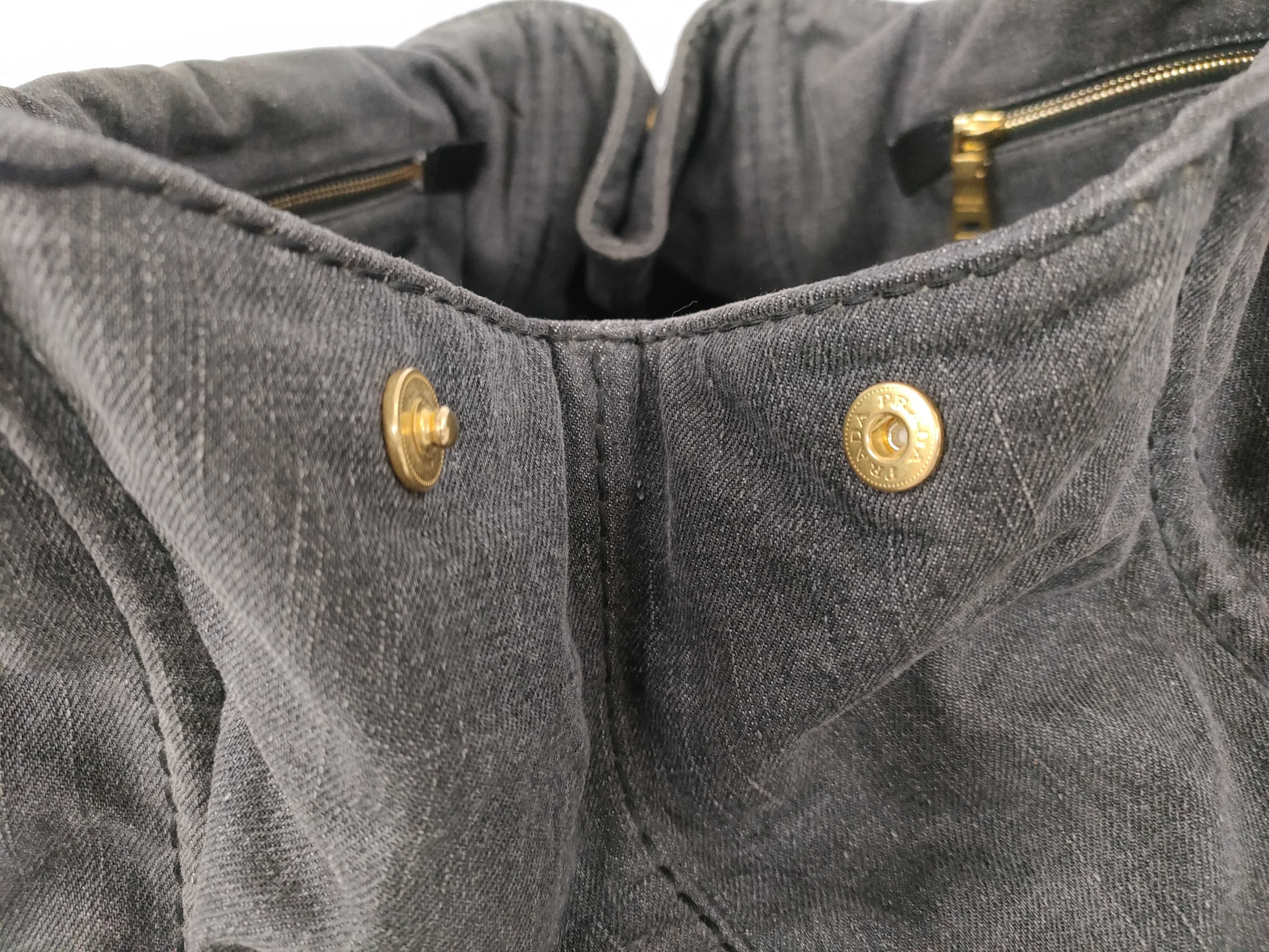 Canapa Denim Handbag Tote Bag — view 12