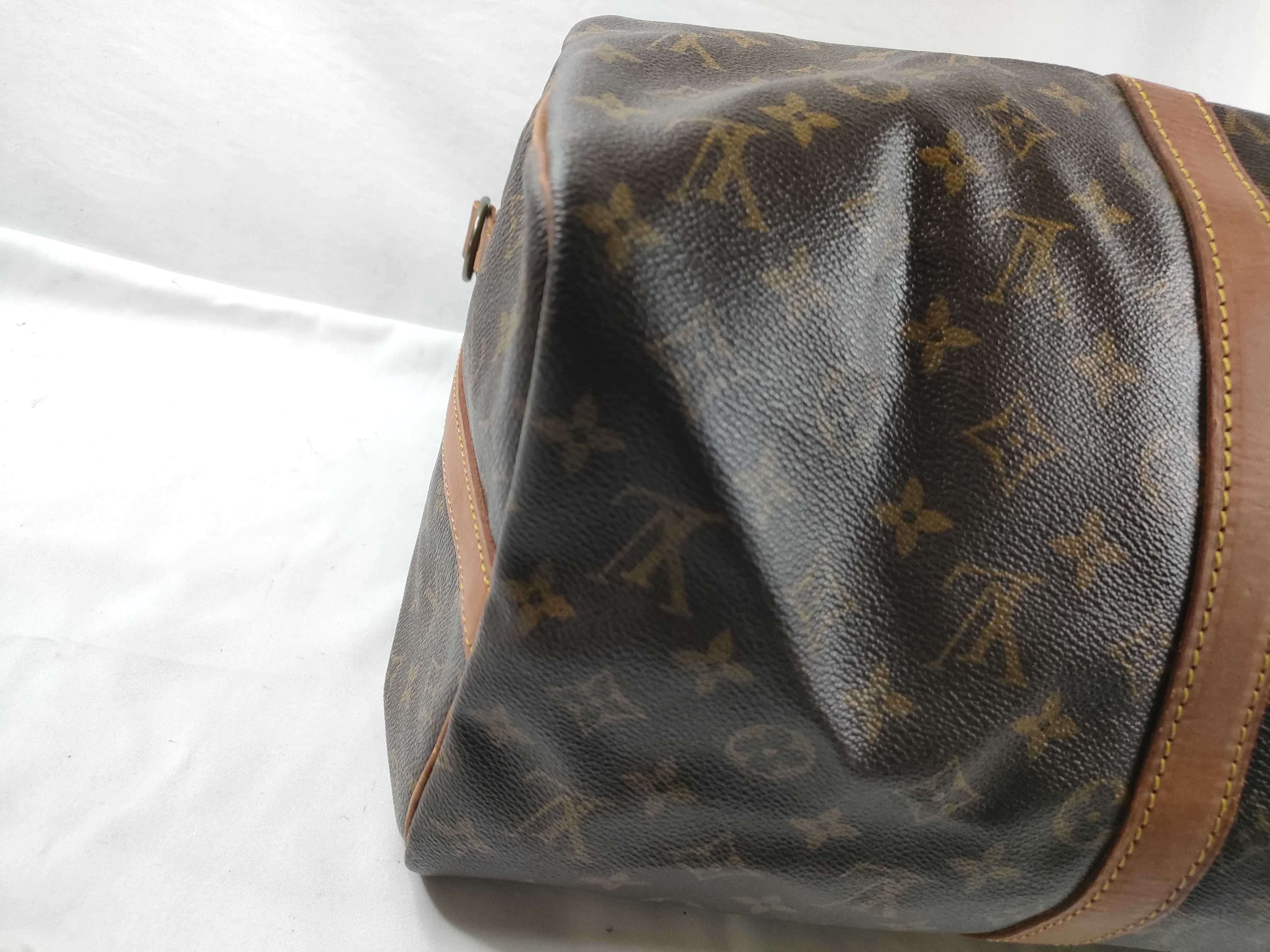 Monogram HK- M41418 Monogram Keepall Bandoulière 45 Boston Bag — view 3
