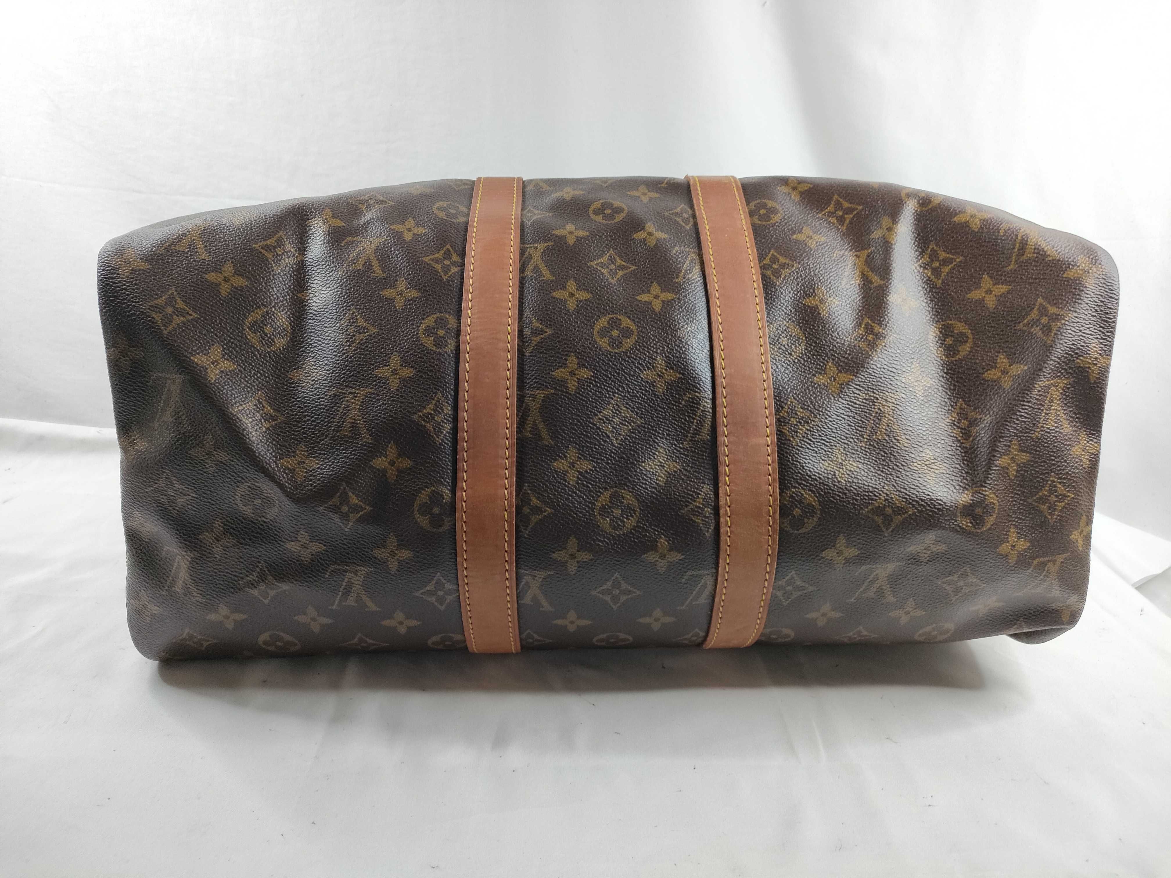 Monogram HK- M41418 Monogram Keepall Bandoulière 45 Boston Bag — view 4