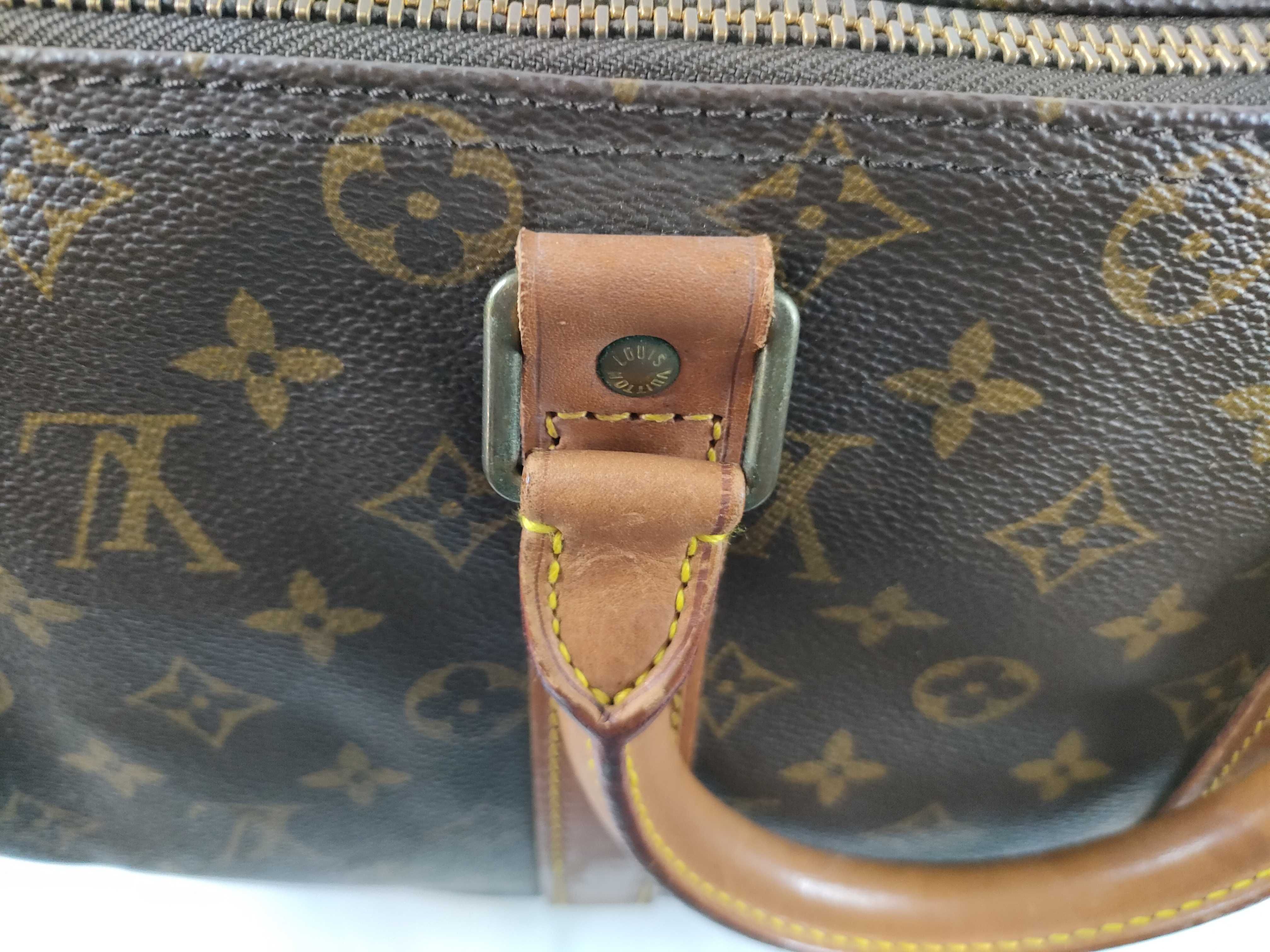 Monogram HK- M41418 Monogram Keepall Bandoulière 45 Boston Bag — view 9