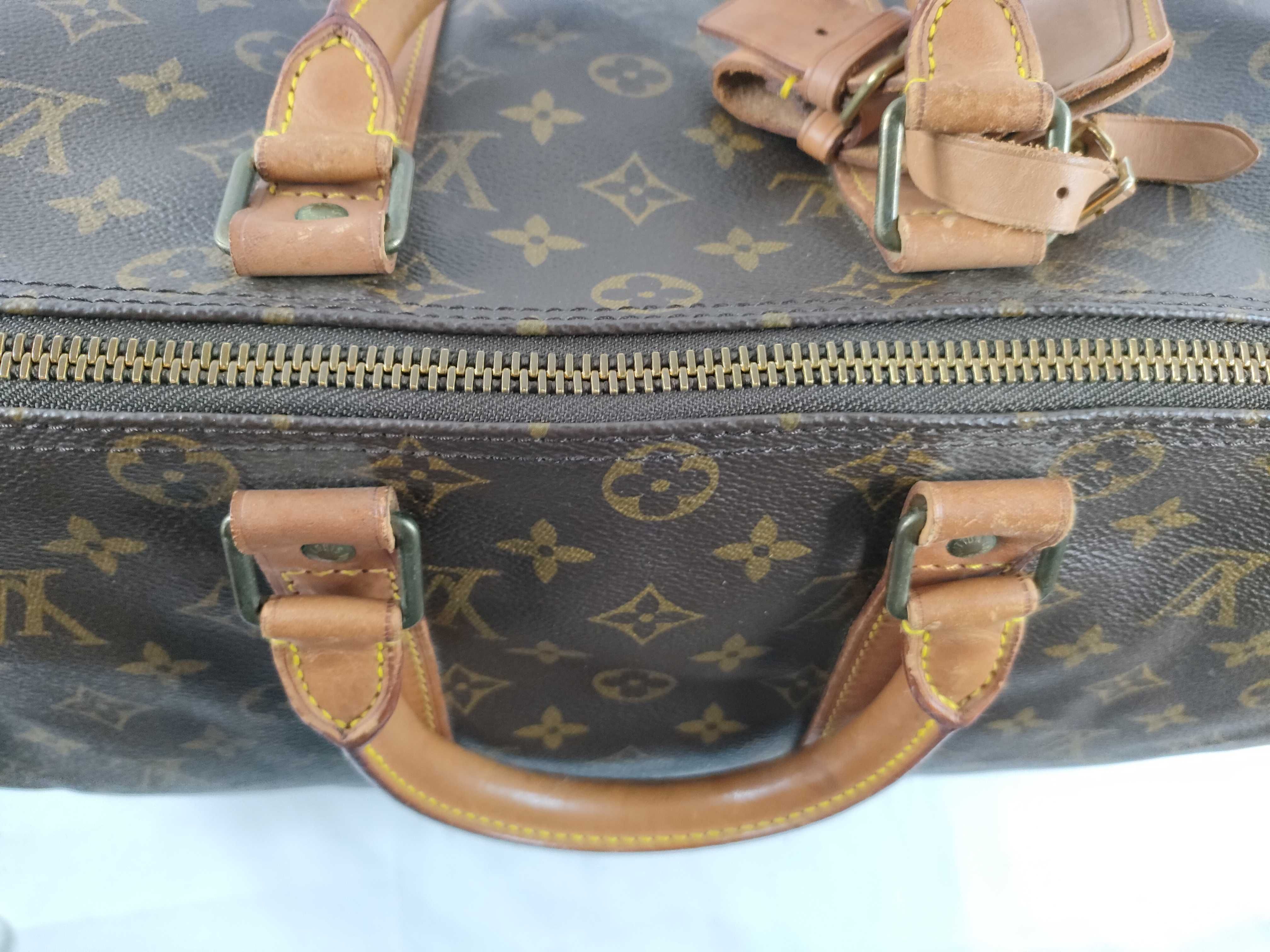 Monogram HK- M41418 Monogram Keepall Bandoulière 45 Boston Bag — view 10