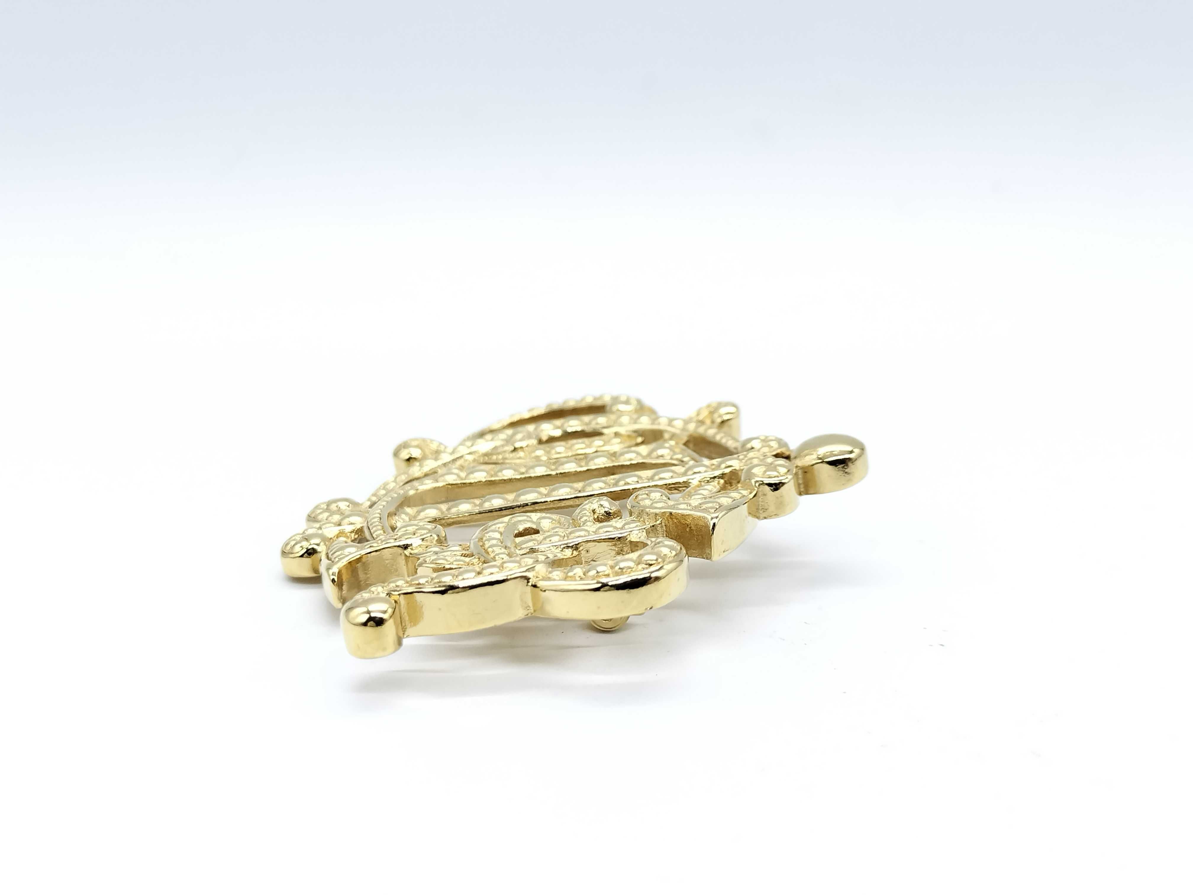 brooch emblem gold brooch — view 2