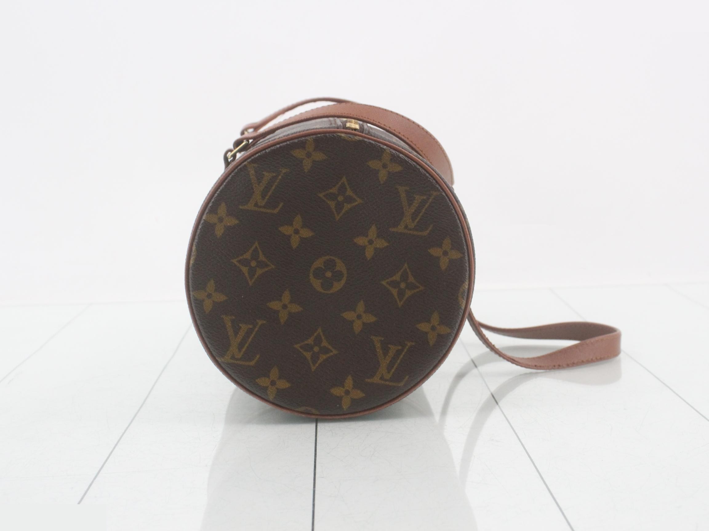 Monogram Papillon 30 handbag with pouch — view 3