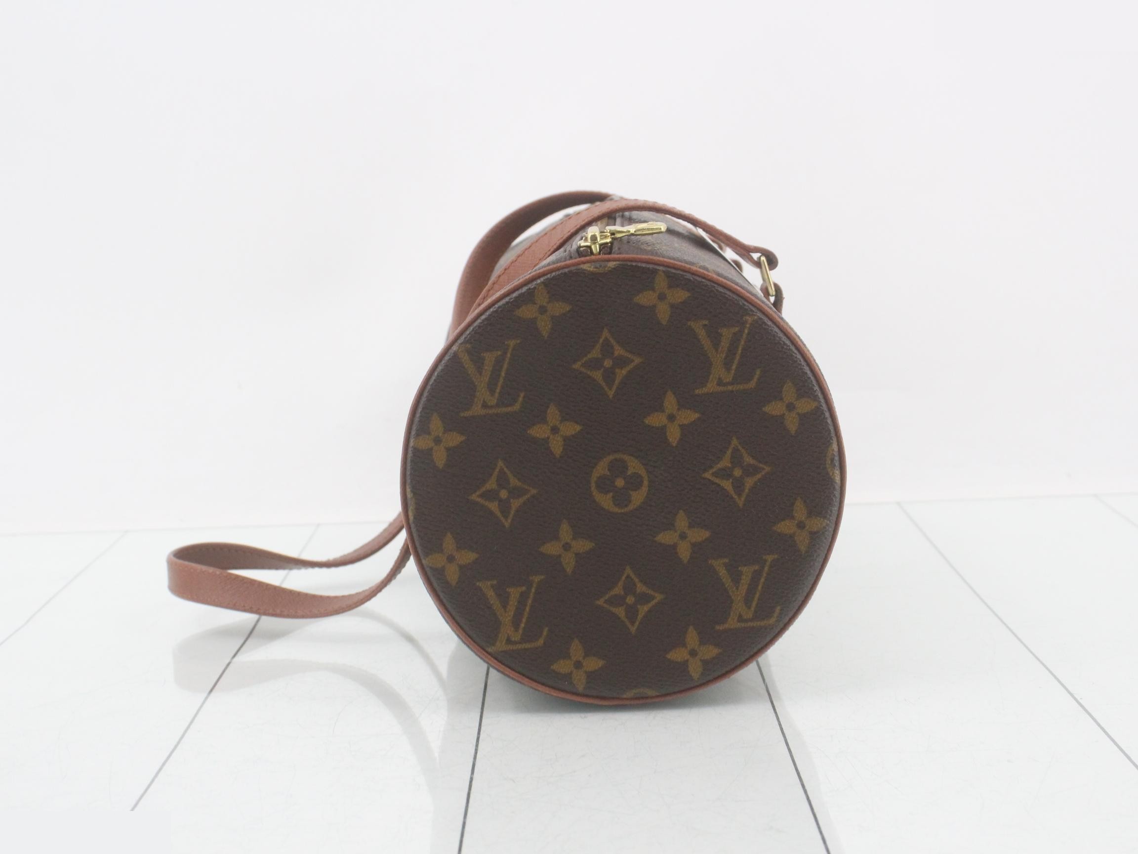 Monogram Papillon 30 handbag with pouch — view 4
