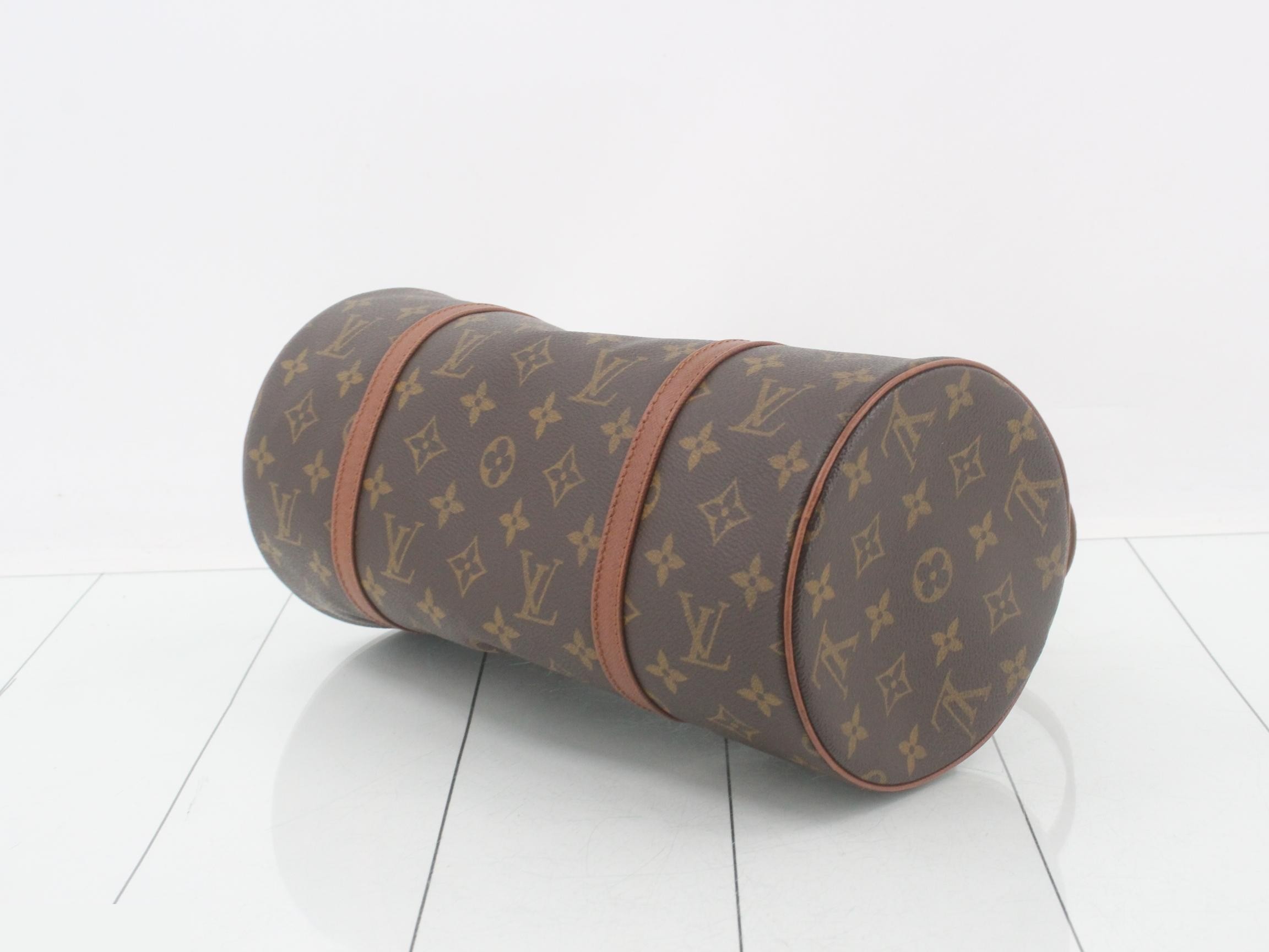 Monogram Papillon 30 handbag with pouch — view 6