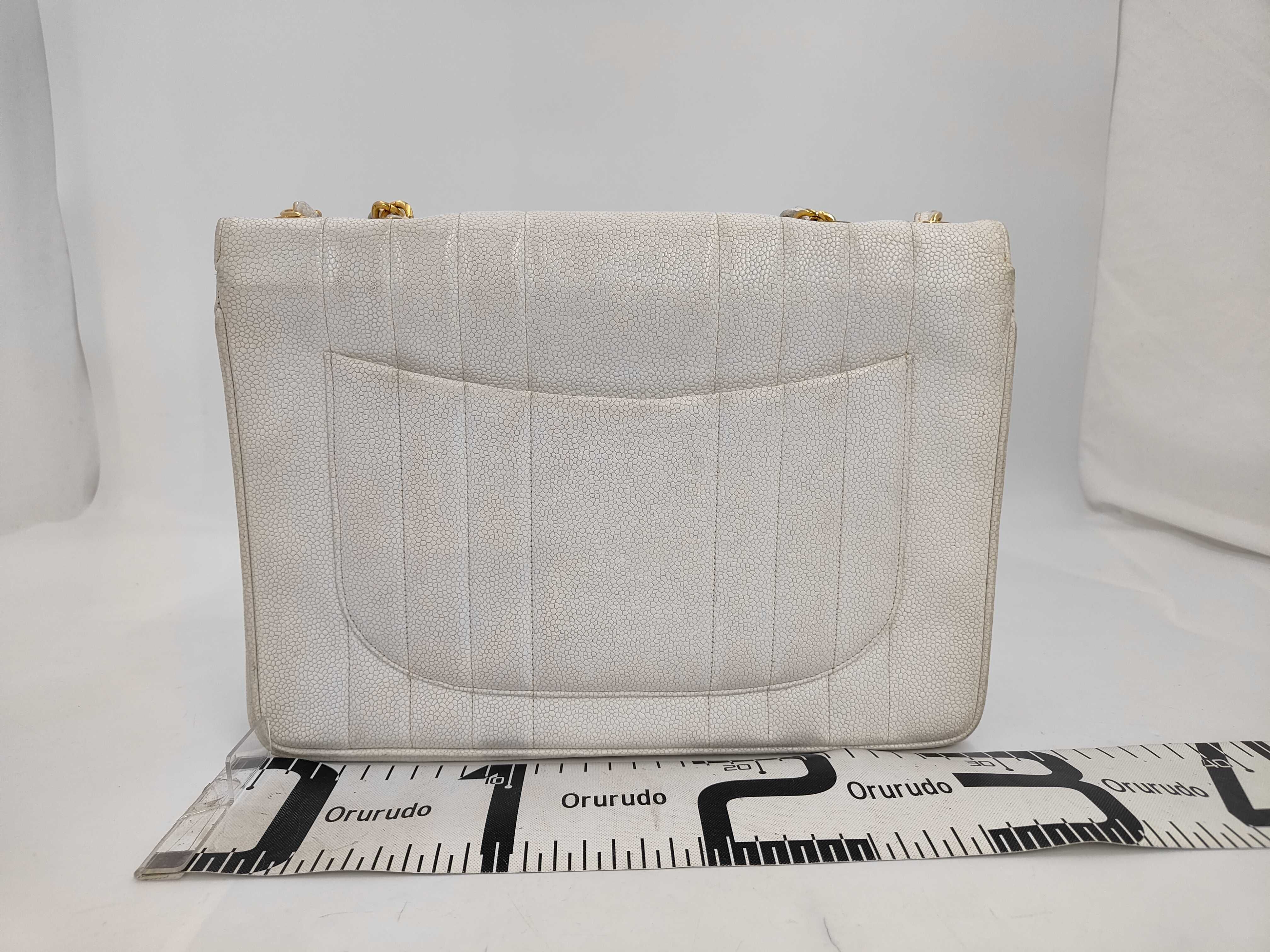 Mademoiselle Chain Caviar Skin Shoulder Bag — view 2