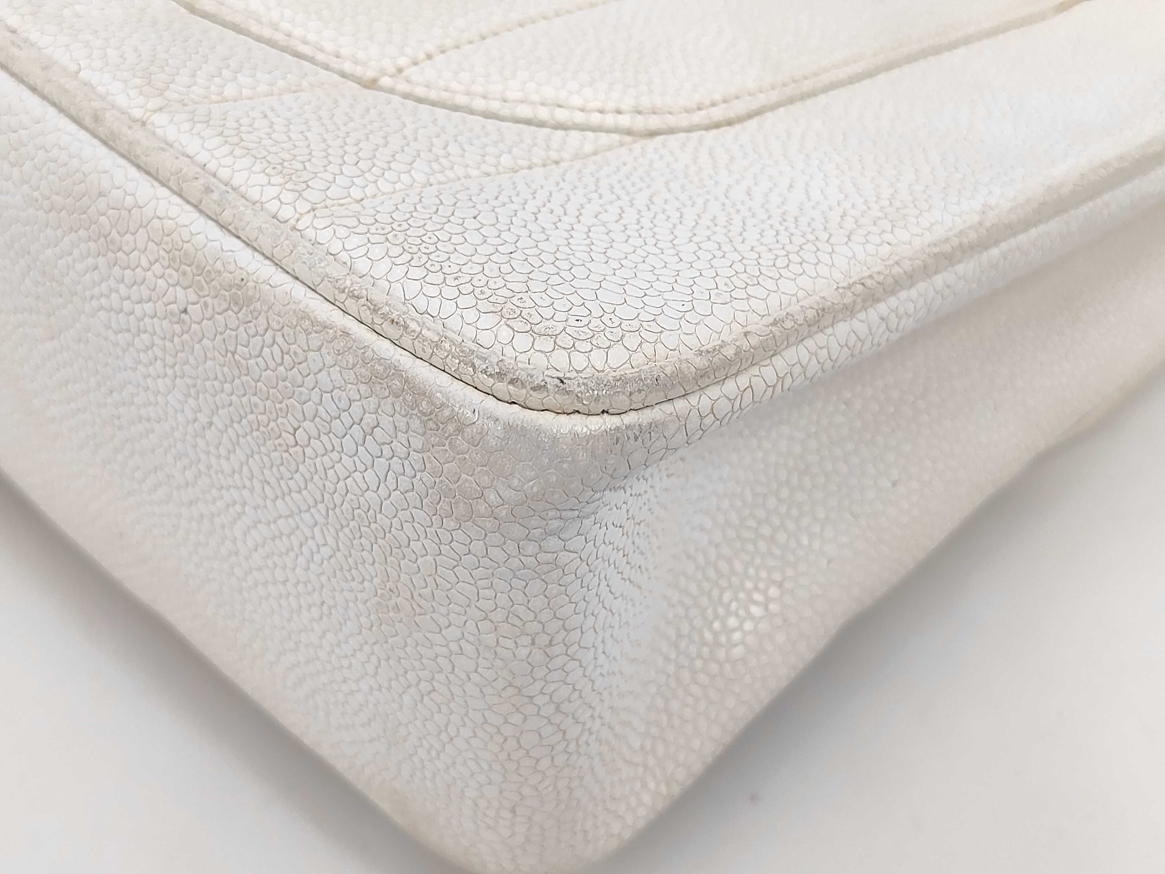 Mademoiselle Chain Caviar Skin Shoulder Bag — view 3