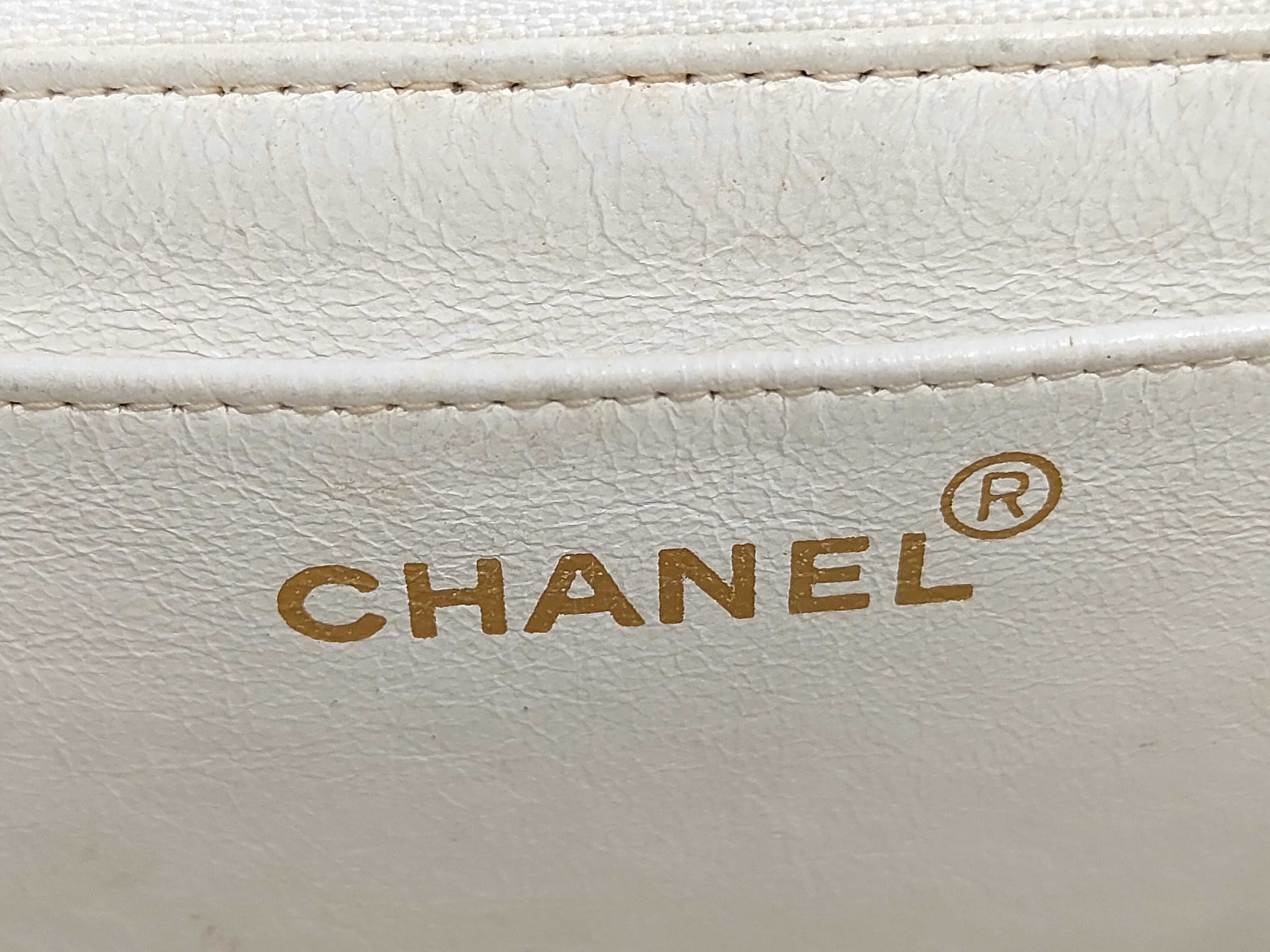 Mademoiselle Chain Caviar Skin Shoulder Bag — view 10