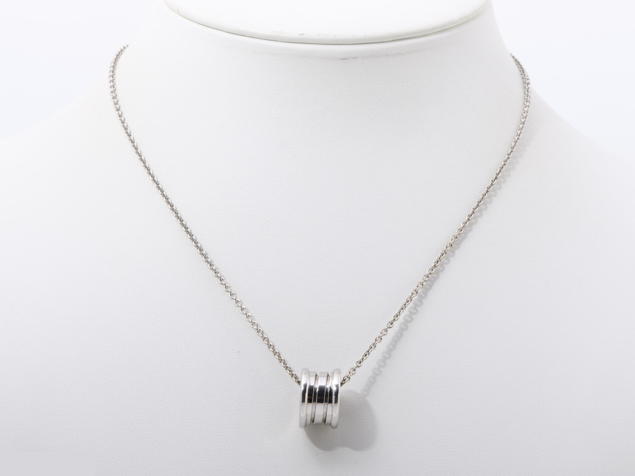 B.zero1 Necklace, 750WG, 12.5g, 40cm — view 6