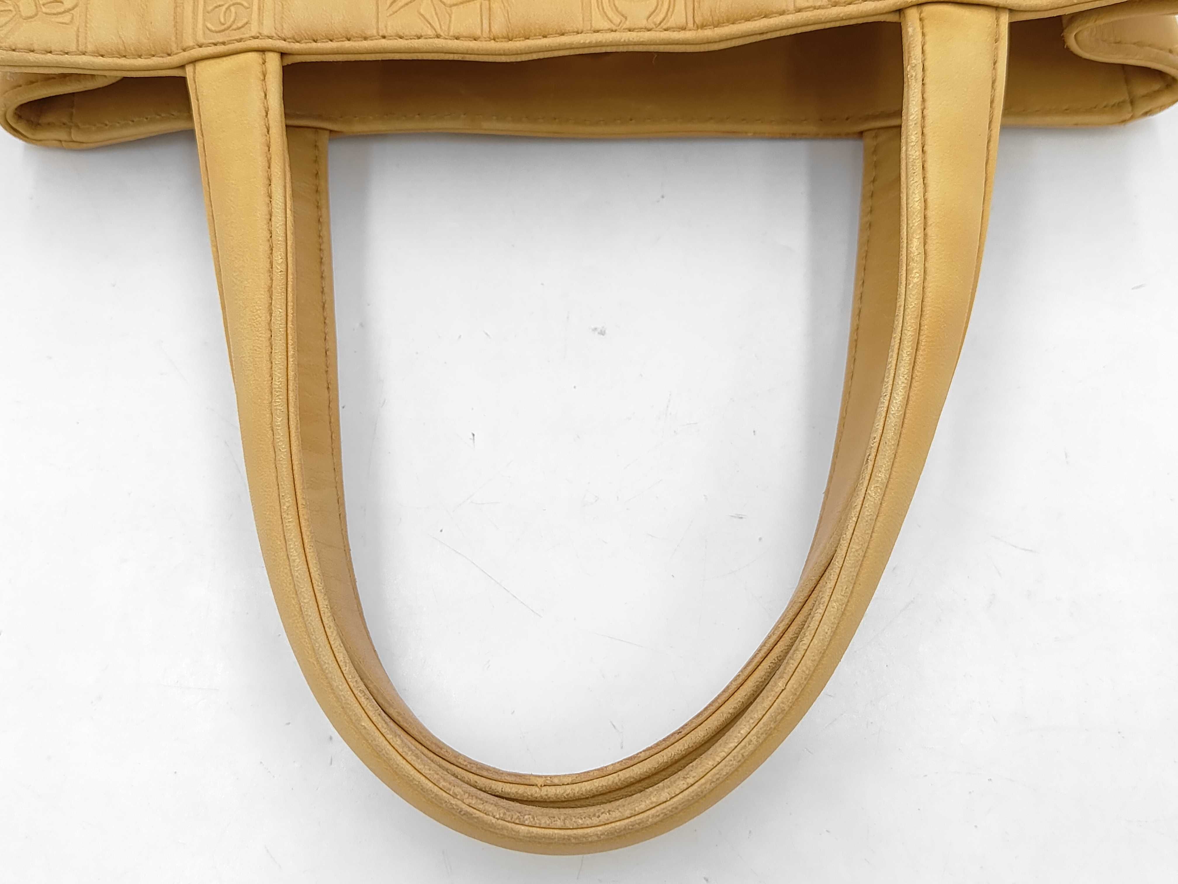 Icon Chocolate Bar Tote Bag (Beige) — view 3