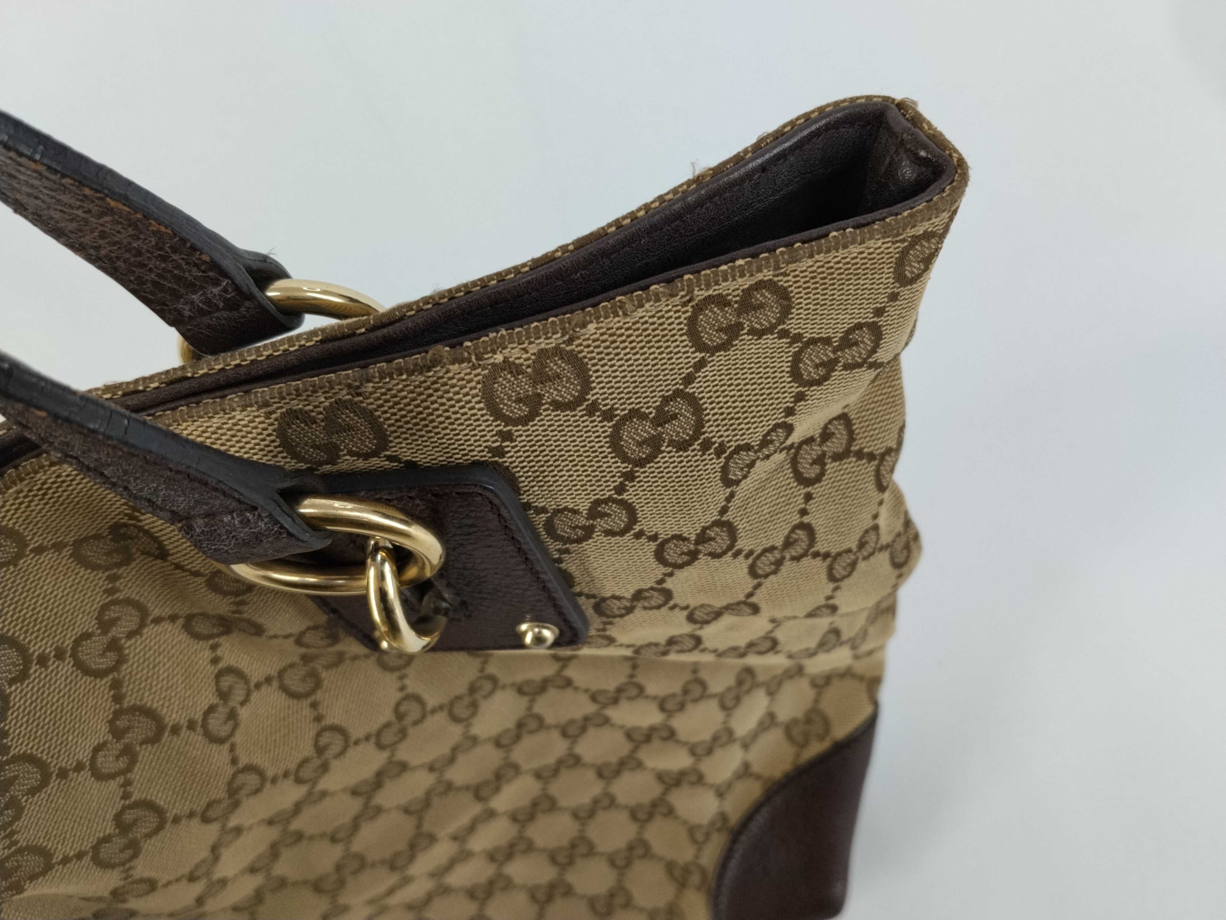 GG Canvas Tote Bag (247237) — view 9