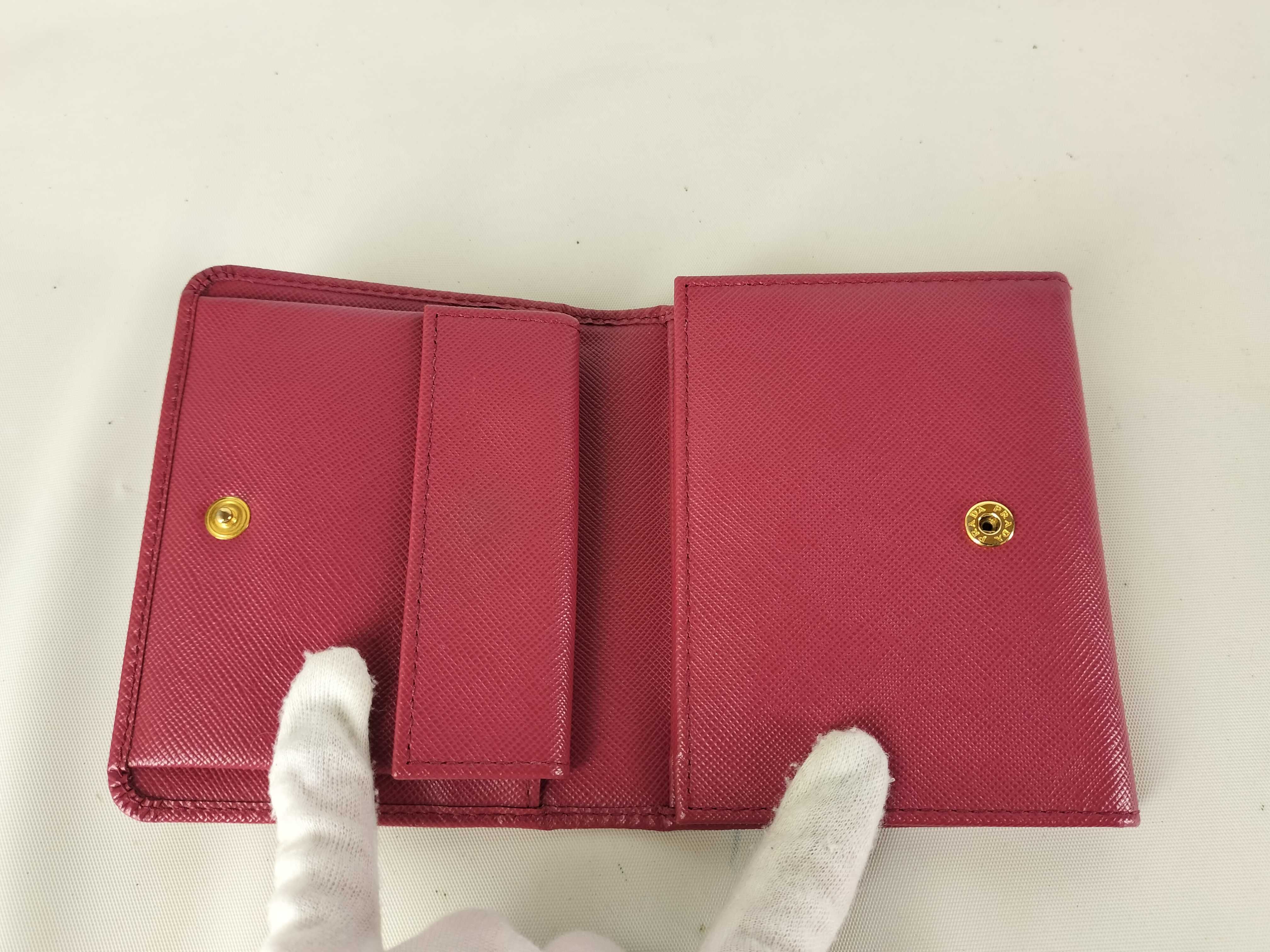 Saffiano Tri-fold Wallet — view 5