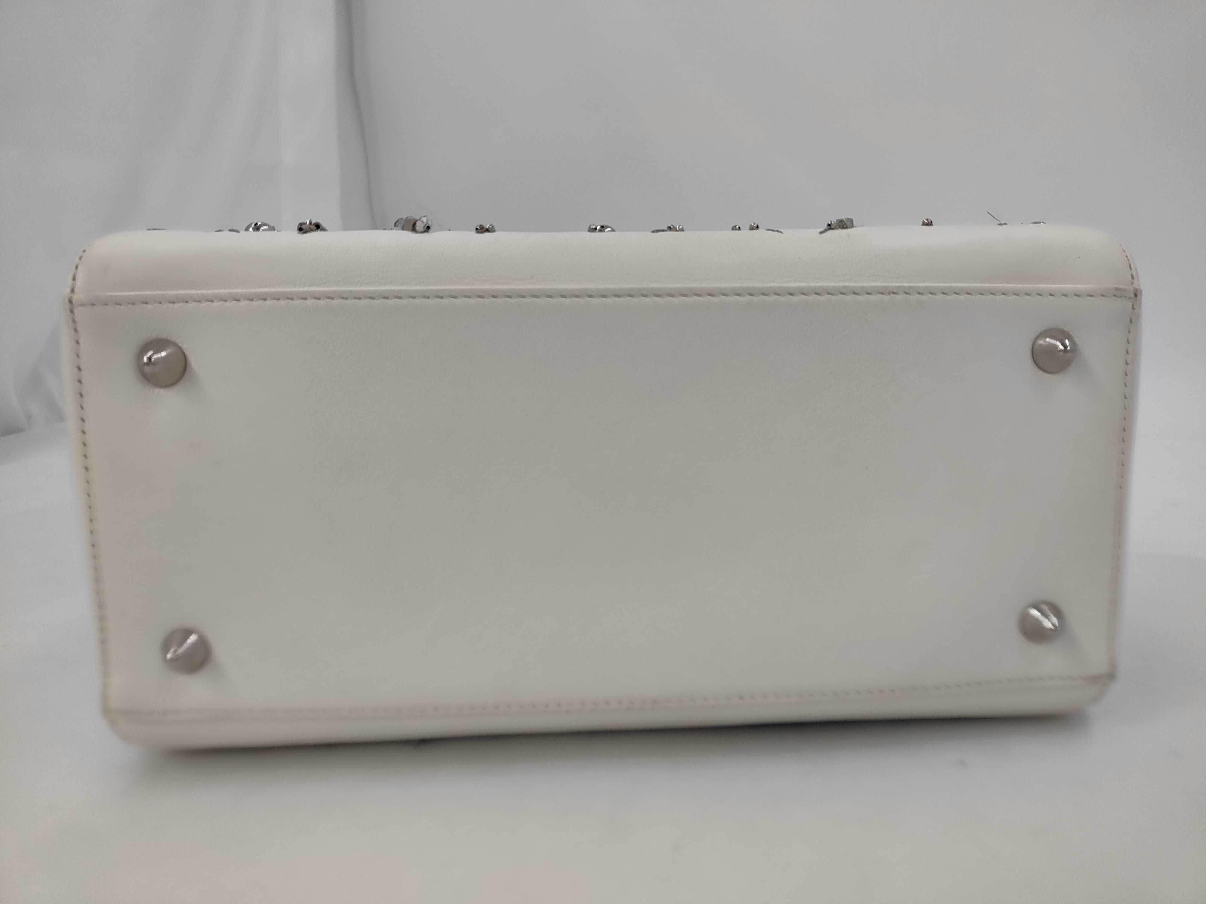 Lady Dior Leather Jewel 2-Way Handbag — view 8