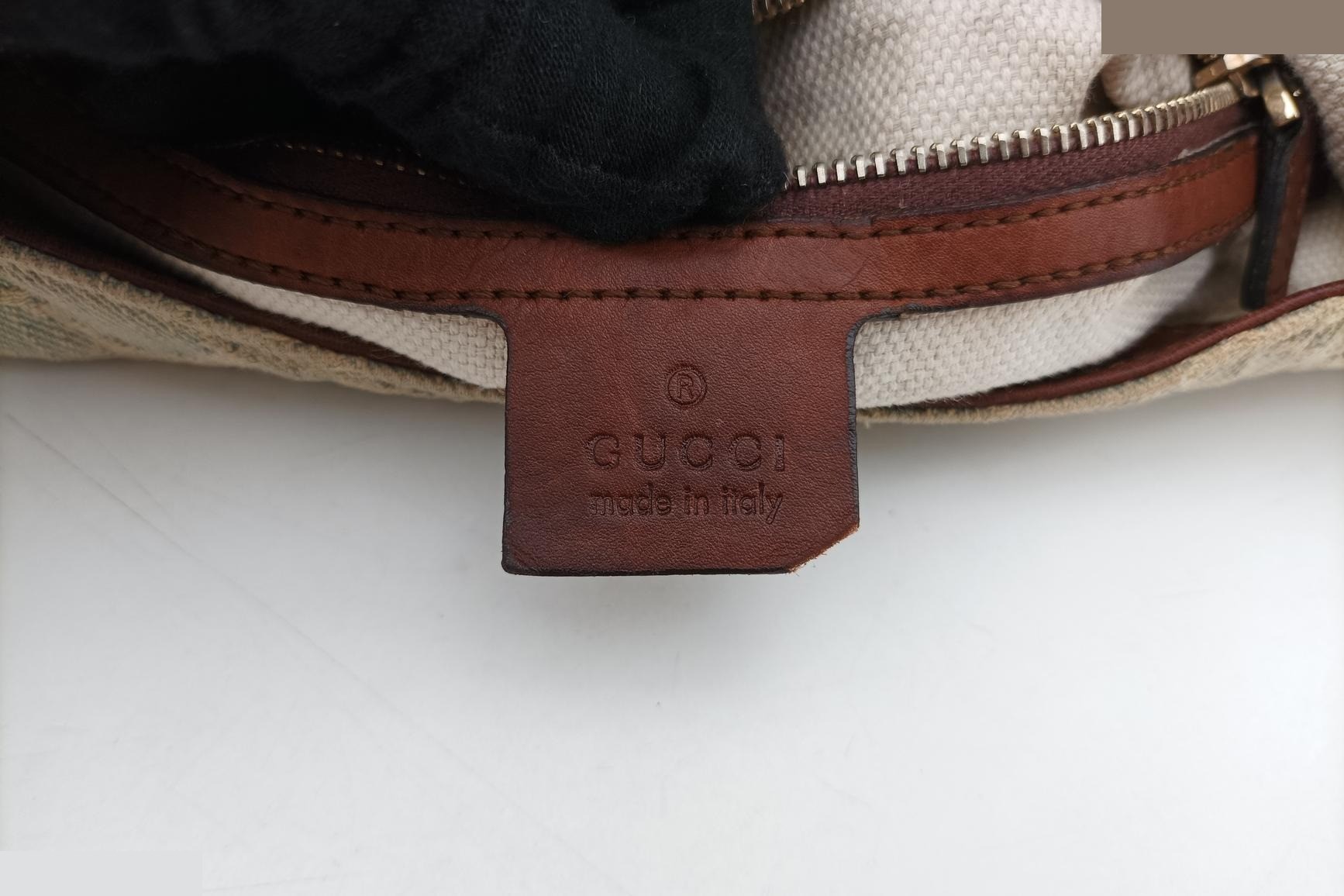 New Jackie Denim x Leather White x Brown — view 7