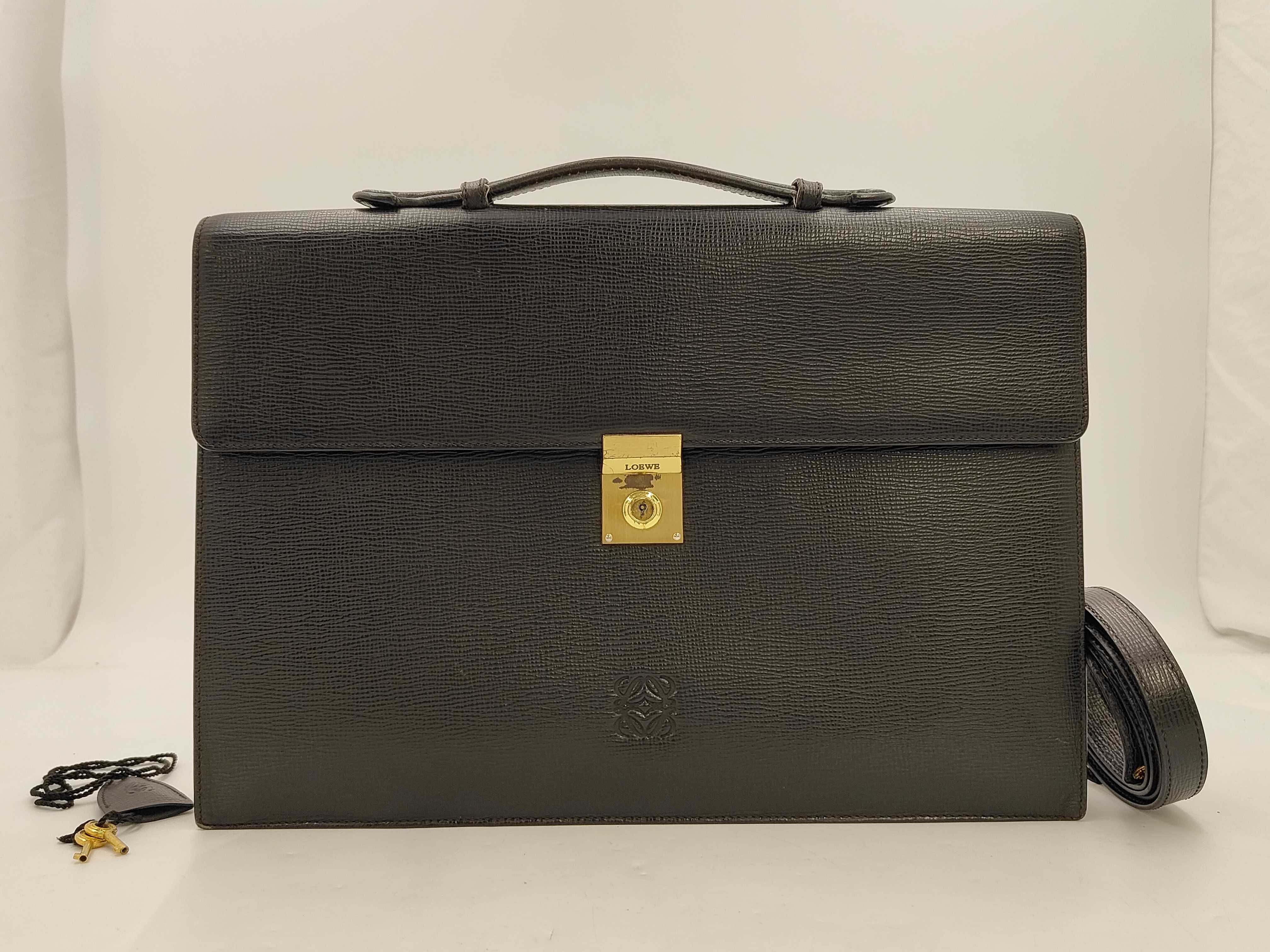Anagram Briefcase Business Bag Black Business Bag