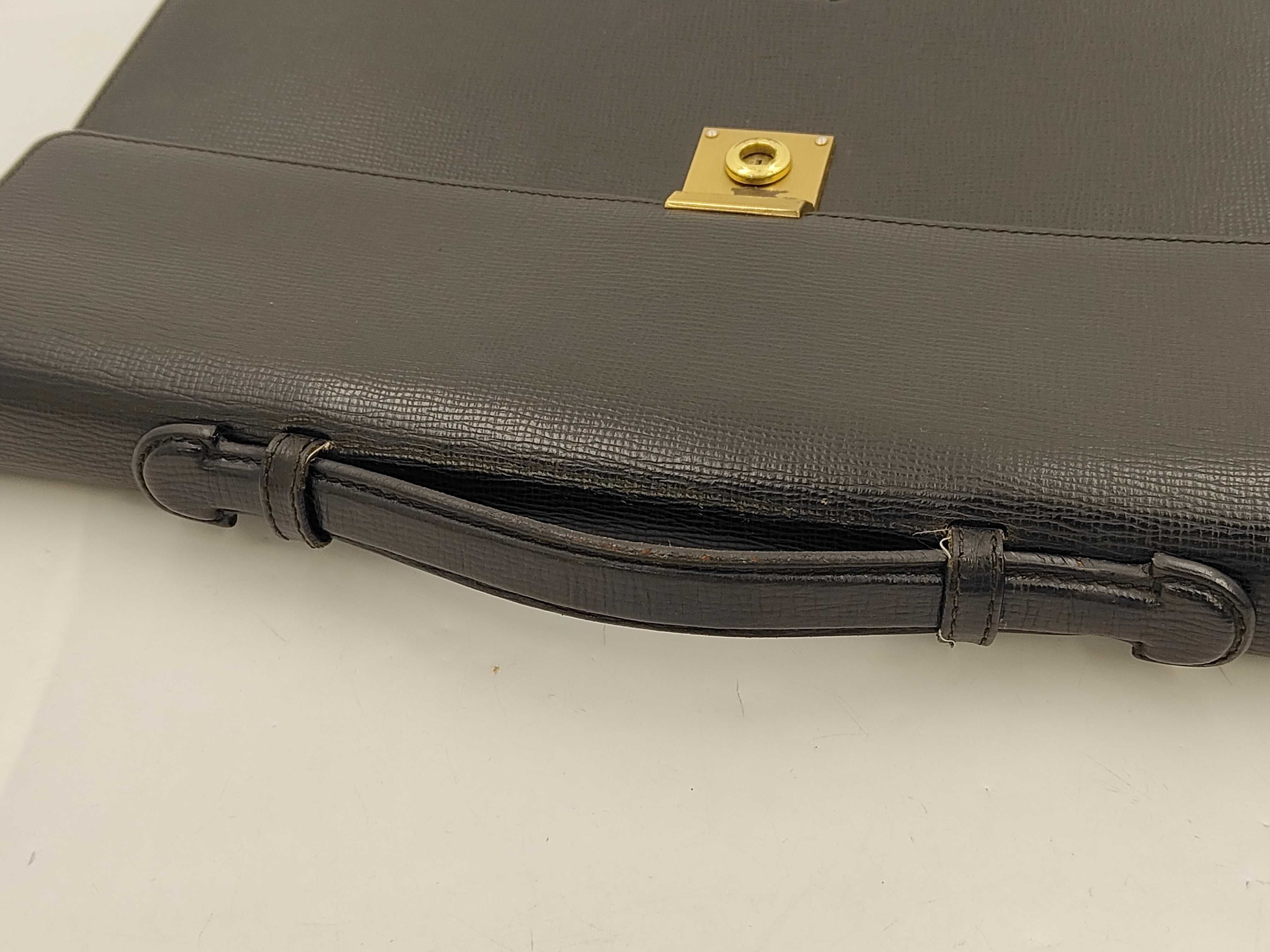 Anagram Briefcase Business Bag Black Business Bag — view 3