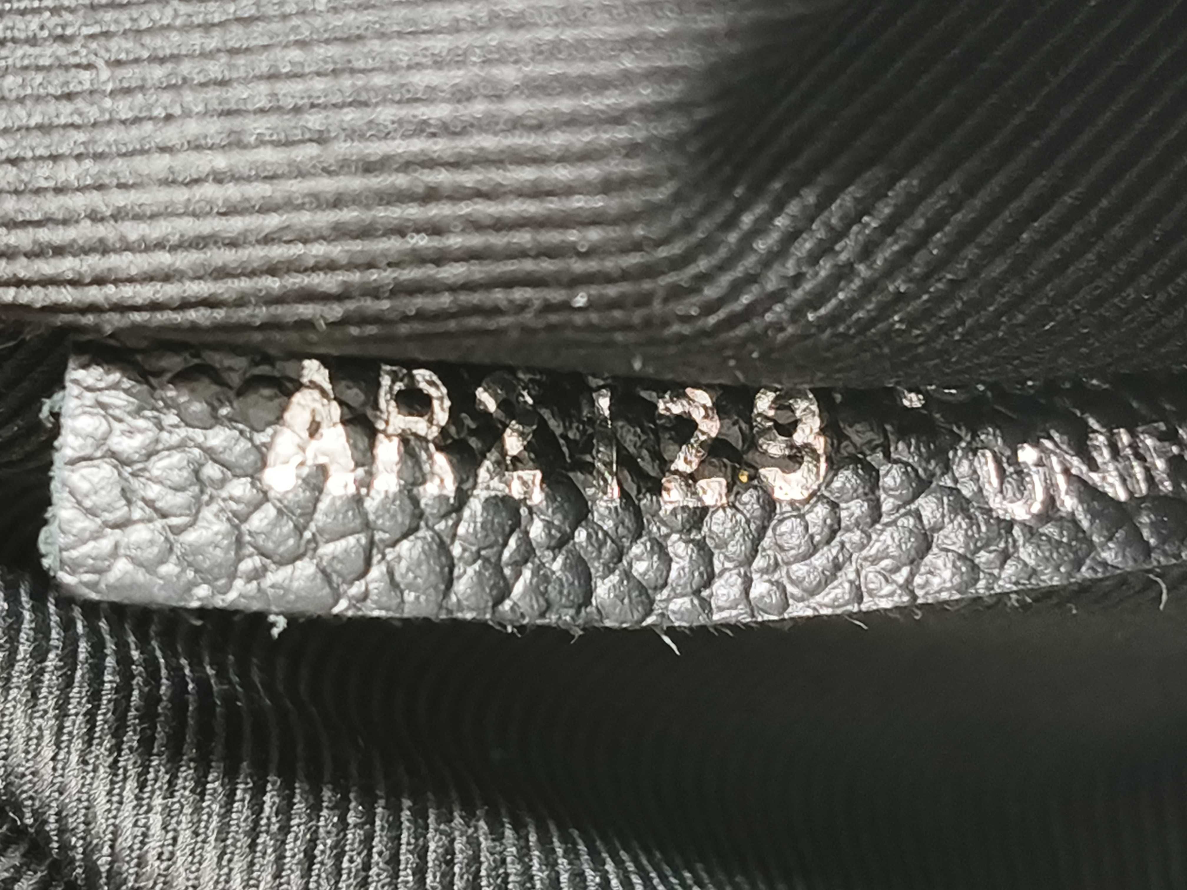 Monogram Empreinte Leather Shoulder Bag, Black, Serial Number — view 13