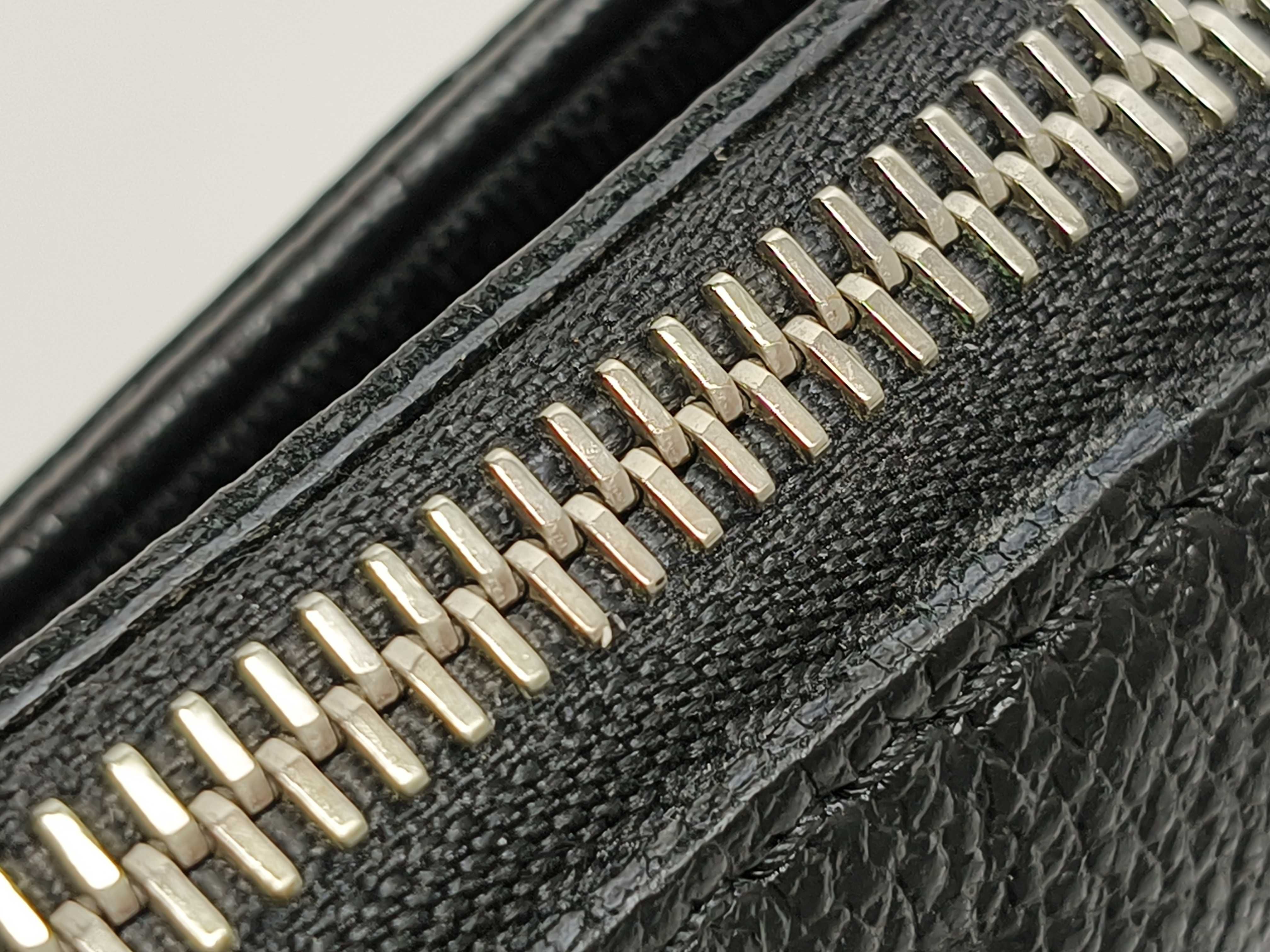 Monogram Empreinte Leather Shoulder Bag, Black, Serial Number — view 6