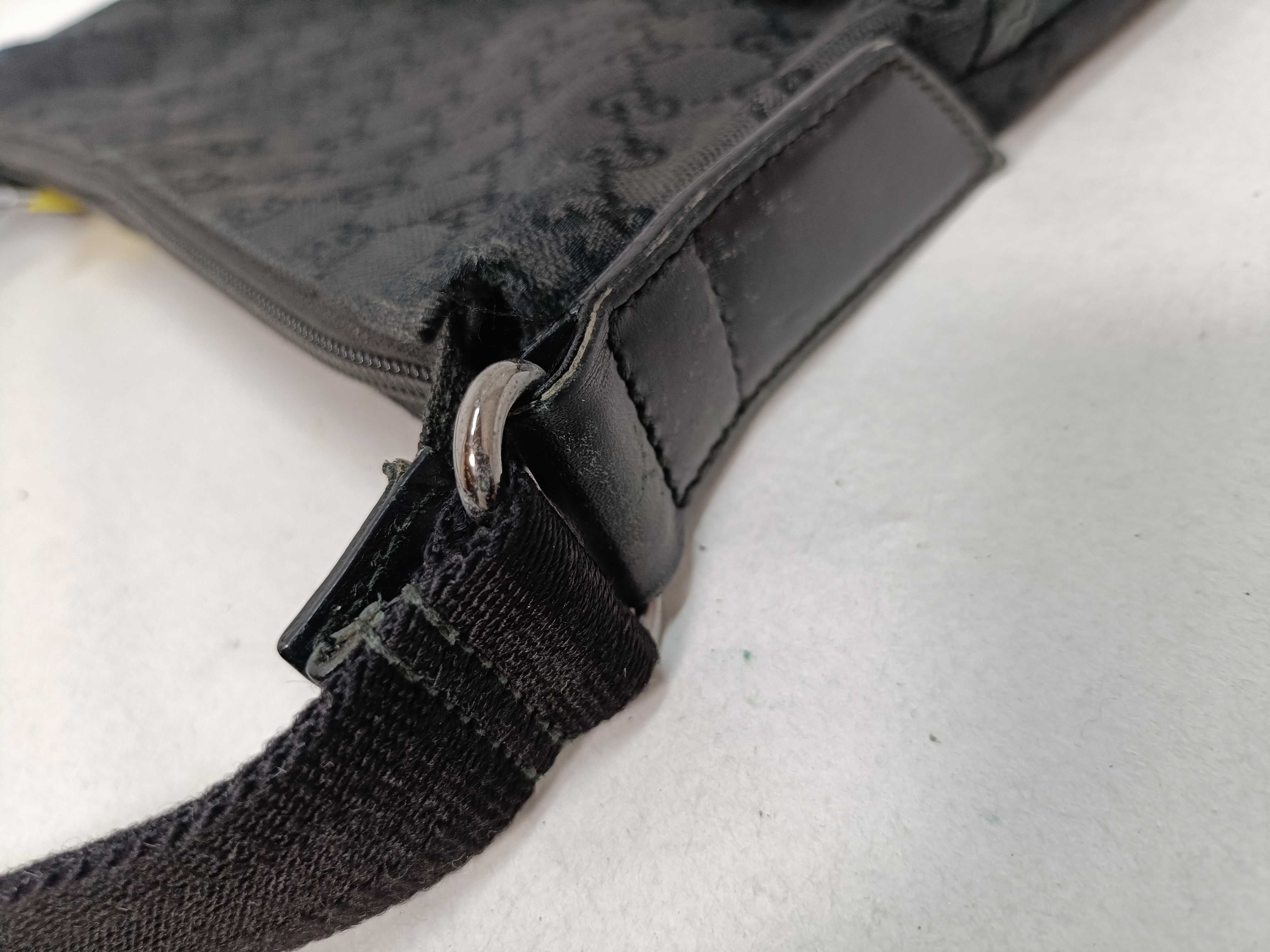 GG Canvas 145857 Shoulder Bag, Black — view 5