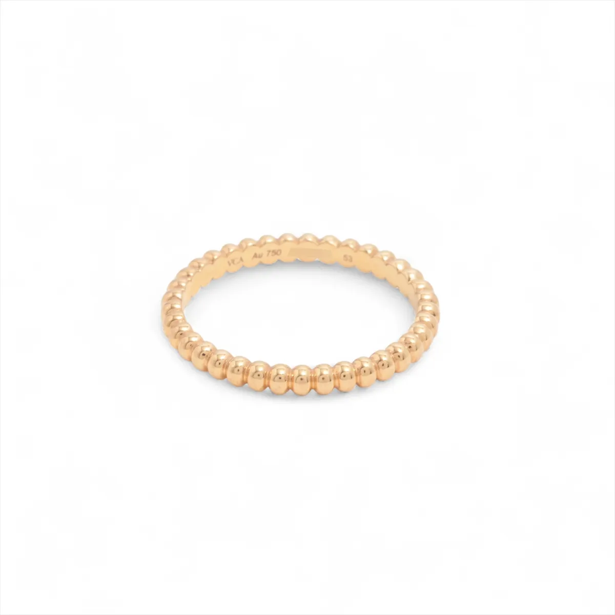 Perlee Ring, 750 (PG), 2.2g, Size 53, JE100502, hallmark