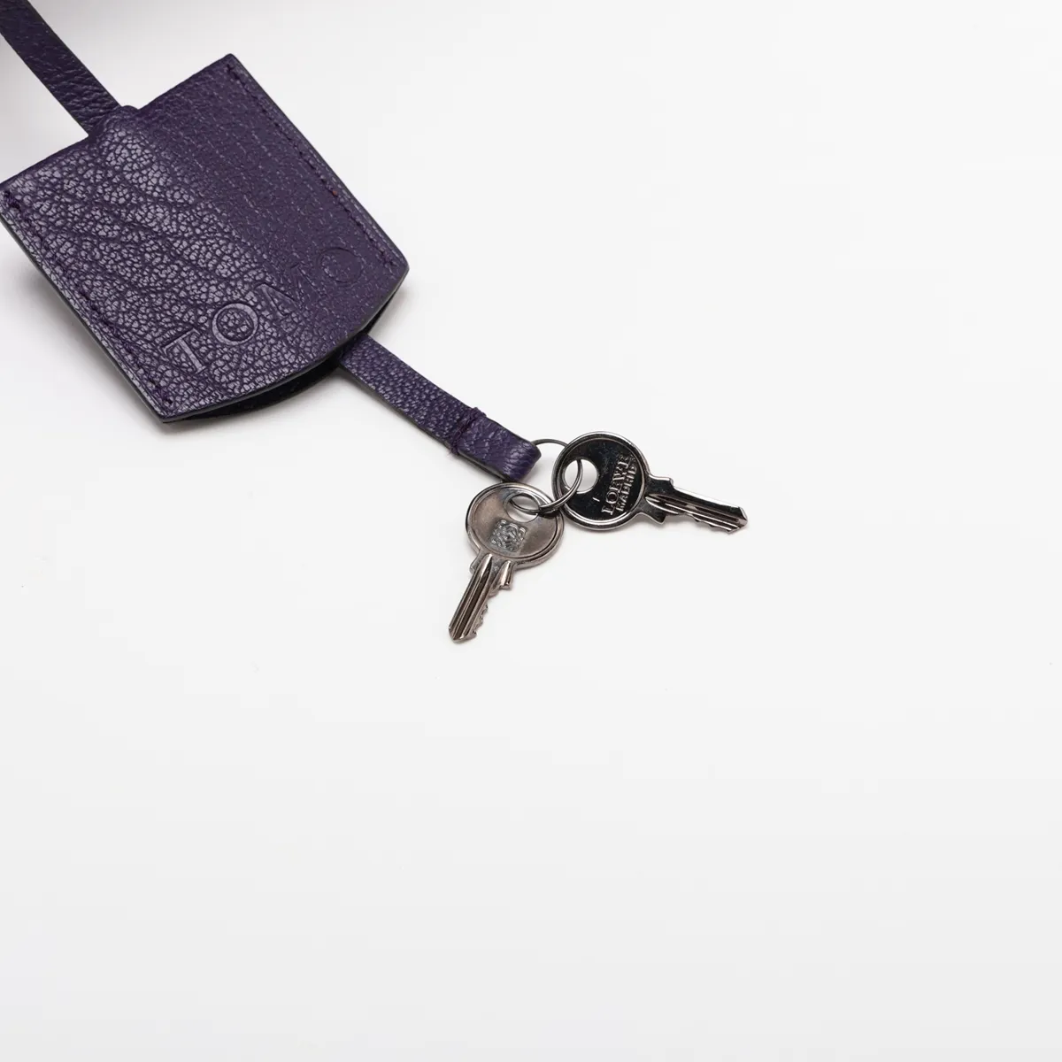 Amazona 36 Leather Handbag, Purple — view 10