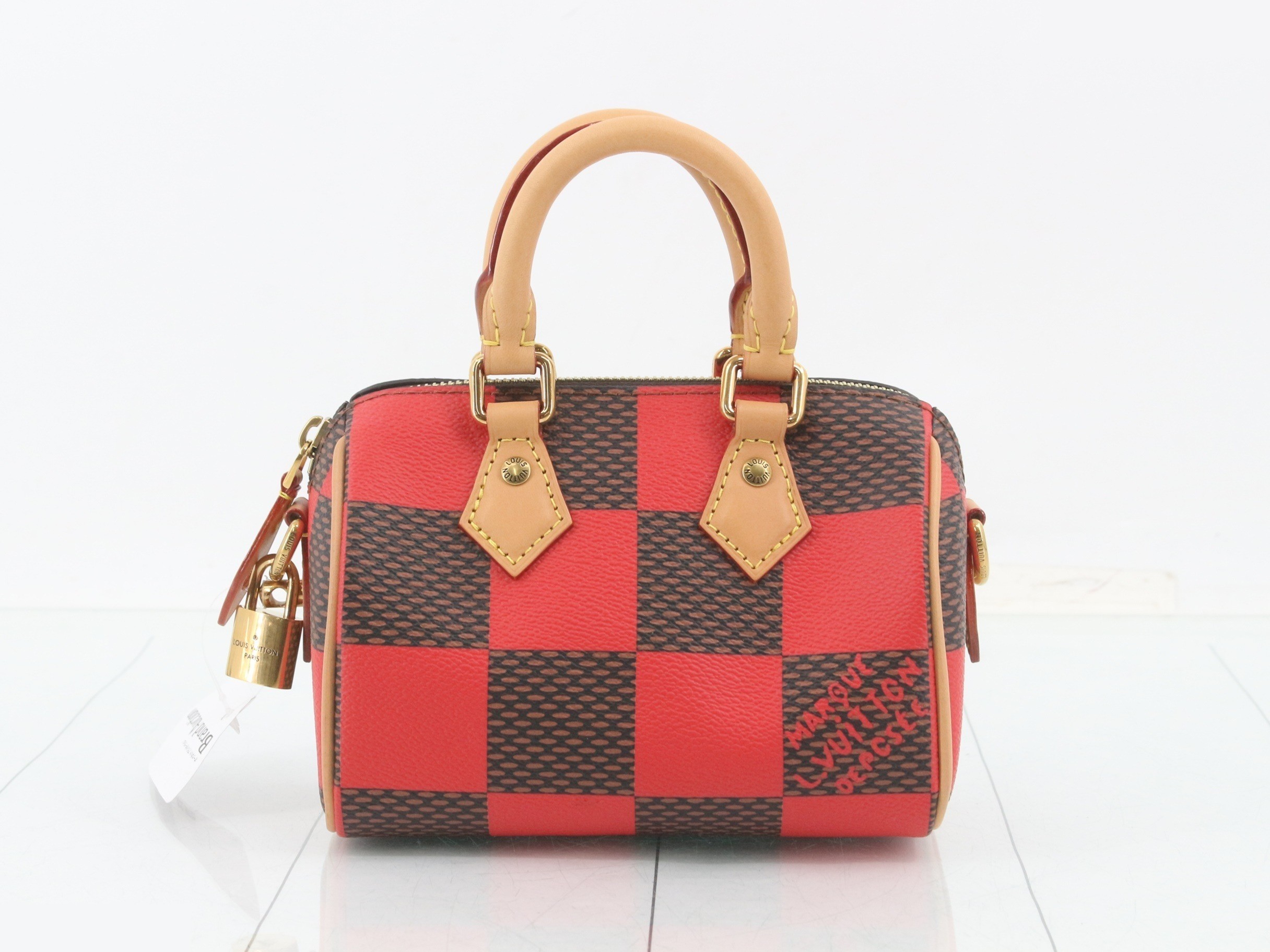 Damier Pop Speedy Bandoulière 18 2-Way Handbag