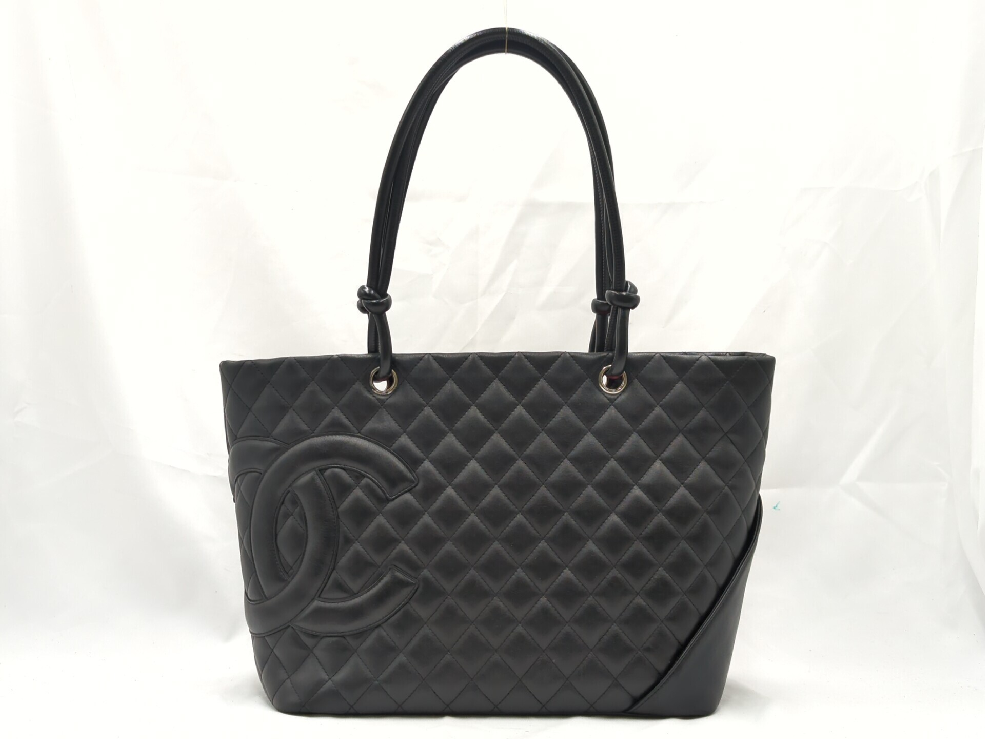 Cambon Large Tote Bag, Black, Series 9 (Tote Bag)