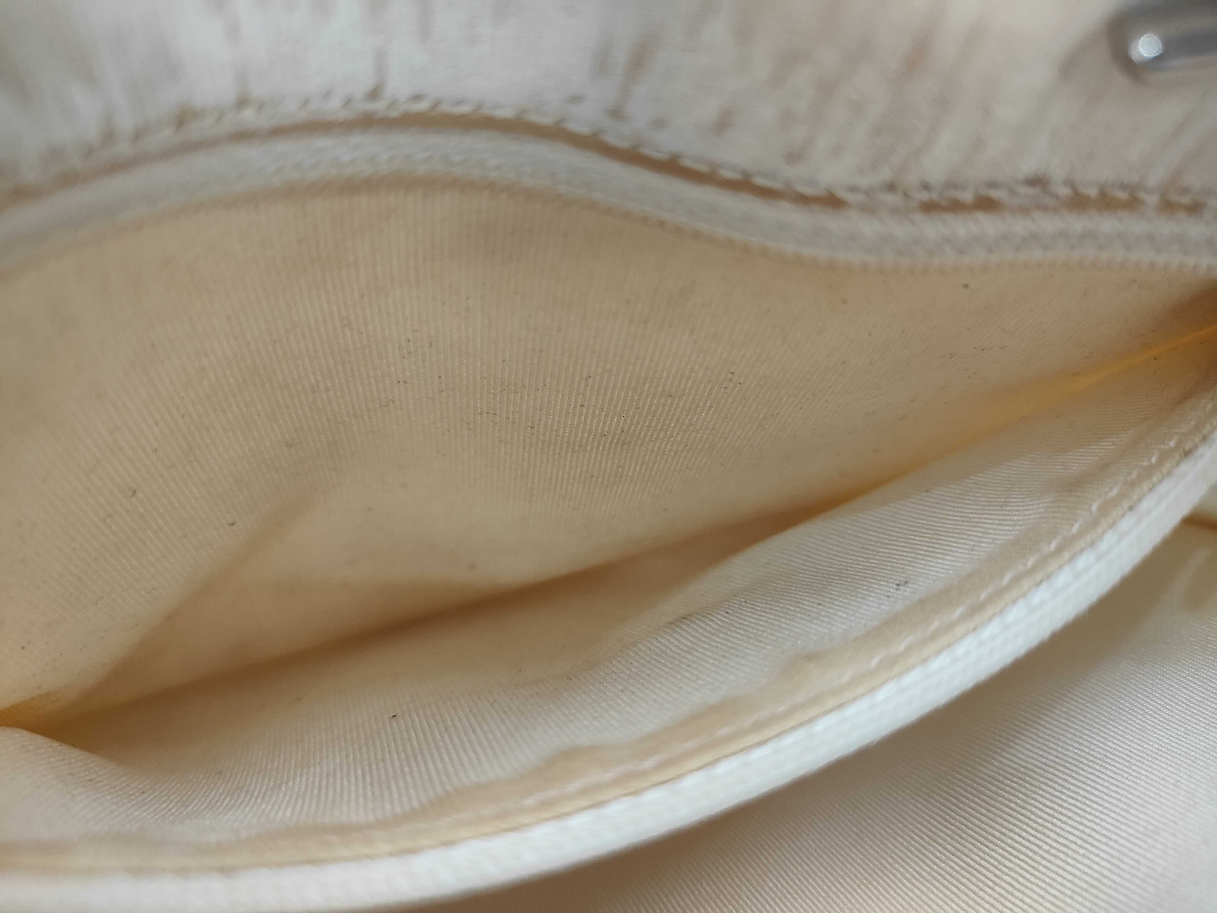 Ginza Limited Ephemer Shoulder Bag Canvas x Leather White x Silver SV Hardware 9567851 Shoulder Bag — view 11