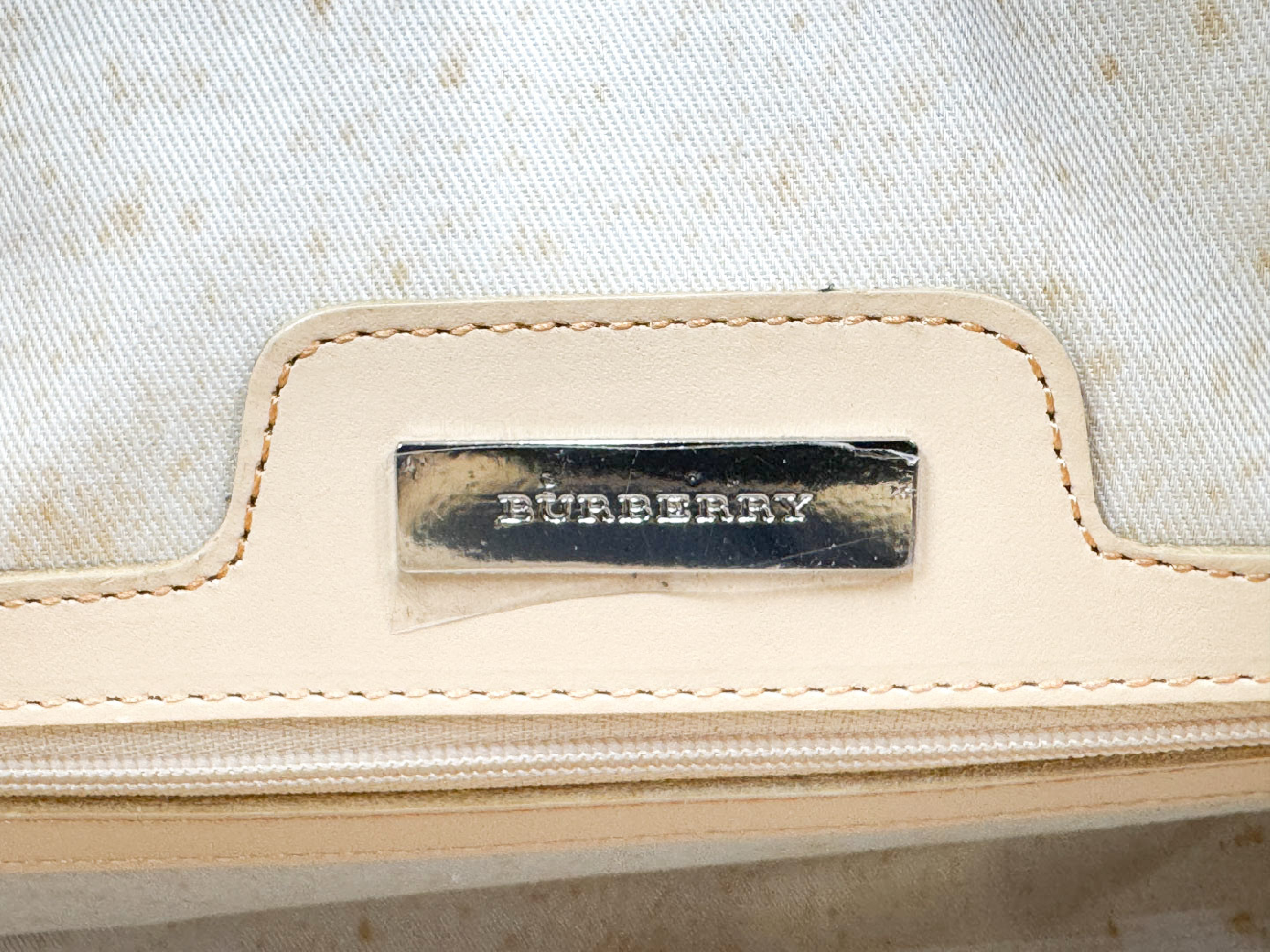 Leather Handbag with Silver Hardware — view 10
