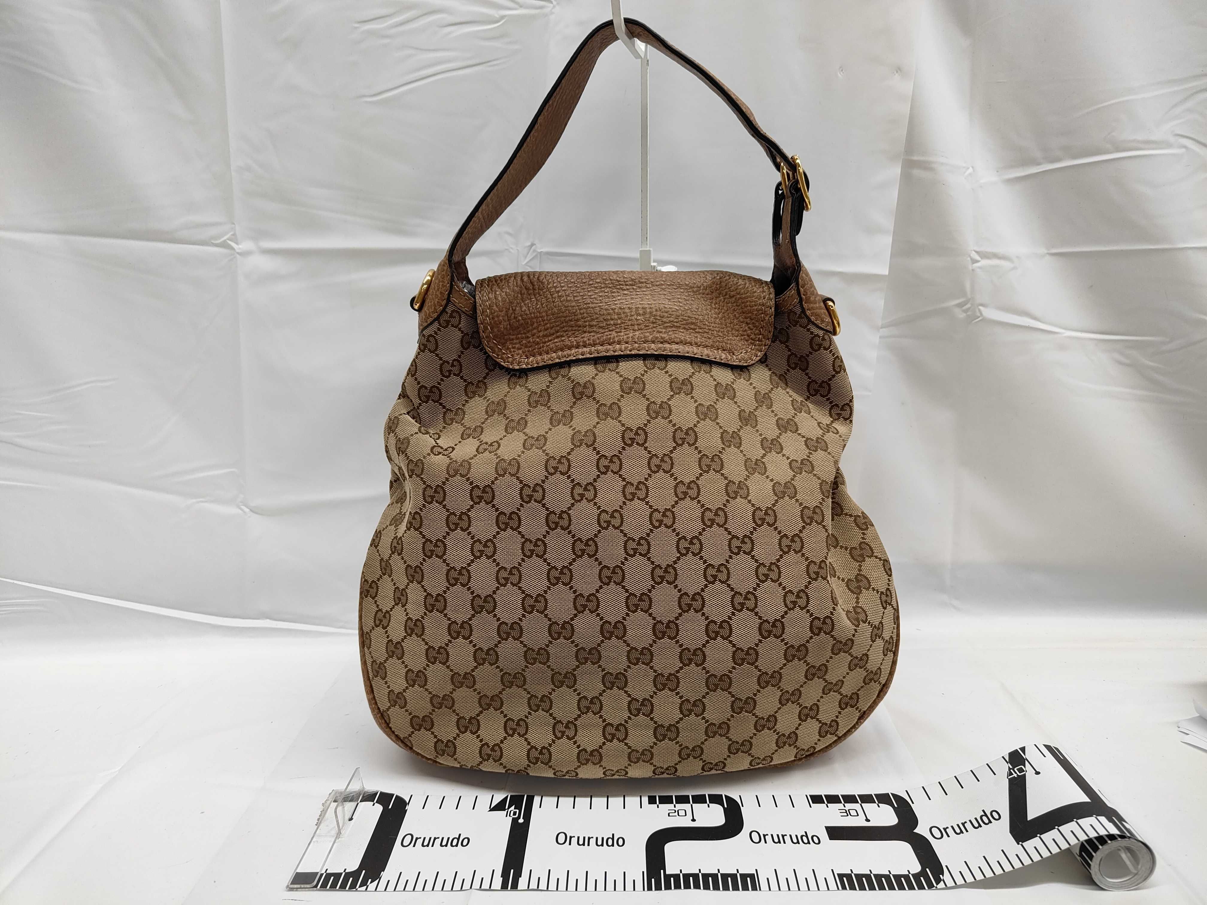 New Pelham Horsebit GG Canvas 2-Way Hobo Bag Shoulder Bag — view 2