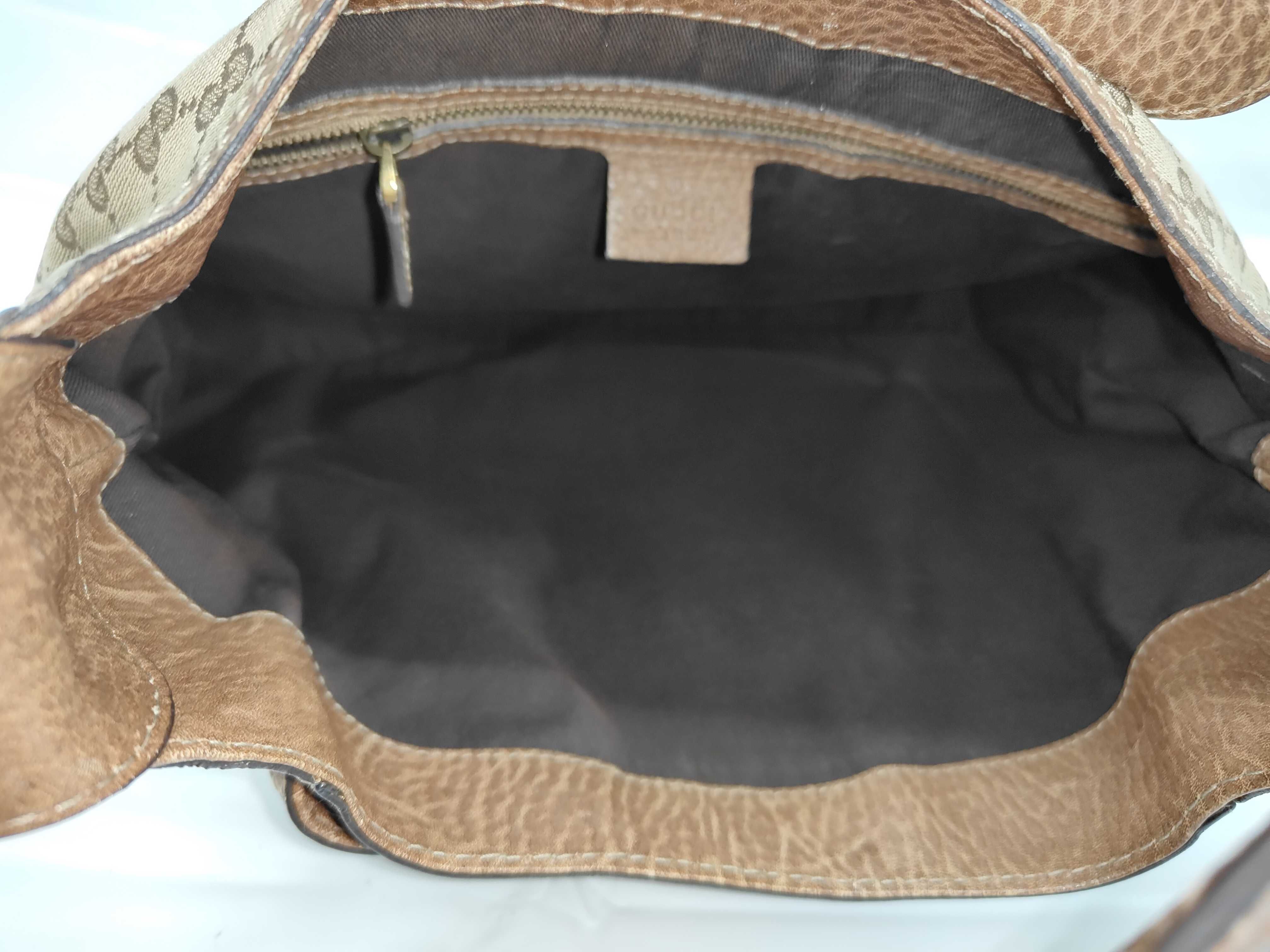 New Pelham Horsebit GG Canvas 2-Way Hobo Bag Shoulder Bag — view 6