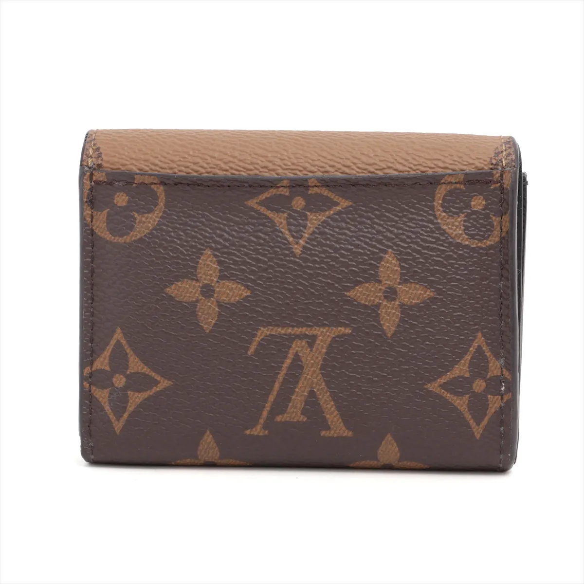 Giant Monogram Reverse Portefeuil Zoe M80725 Brown Compact Wallet RFID Reactive — view 2