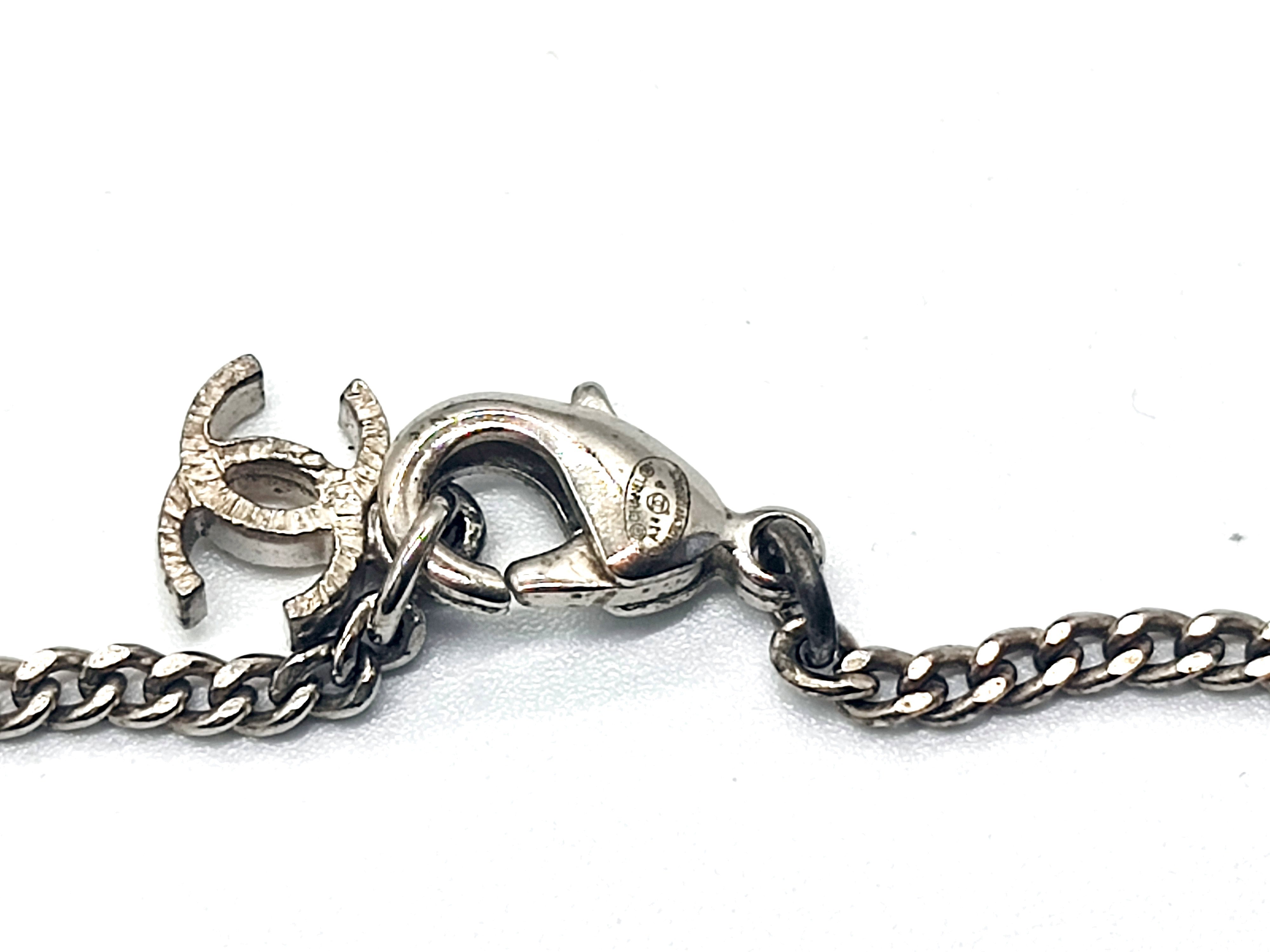 Coco Mark Rhinestone Necklace A14P, Chain approx. 60cm — view 11