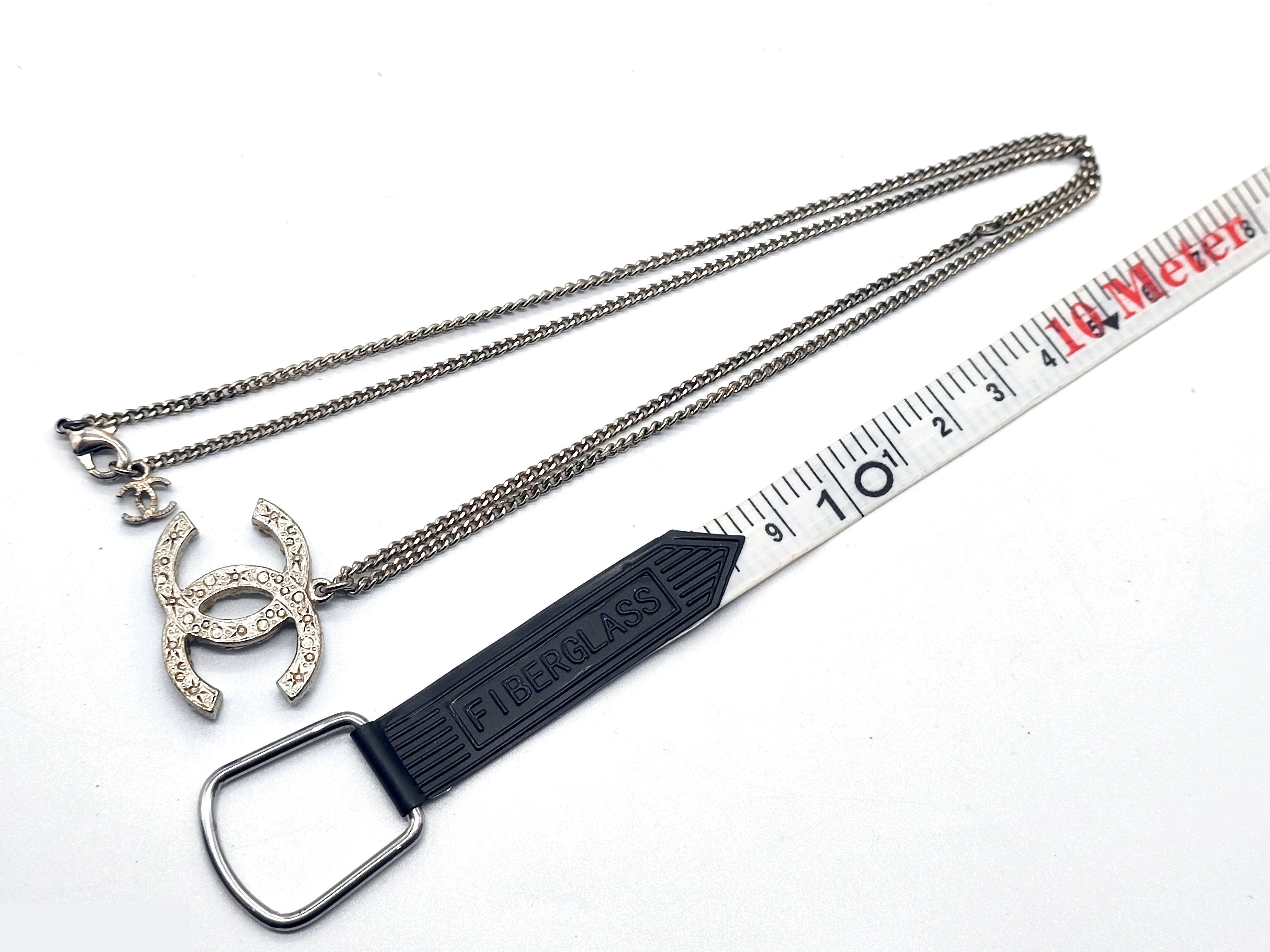 Coco Mark Rhinestone Necklace A14P, Chain approx. 60cm — view 7