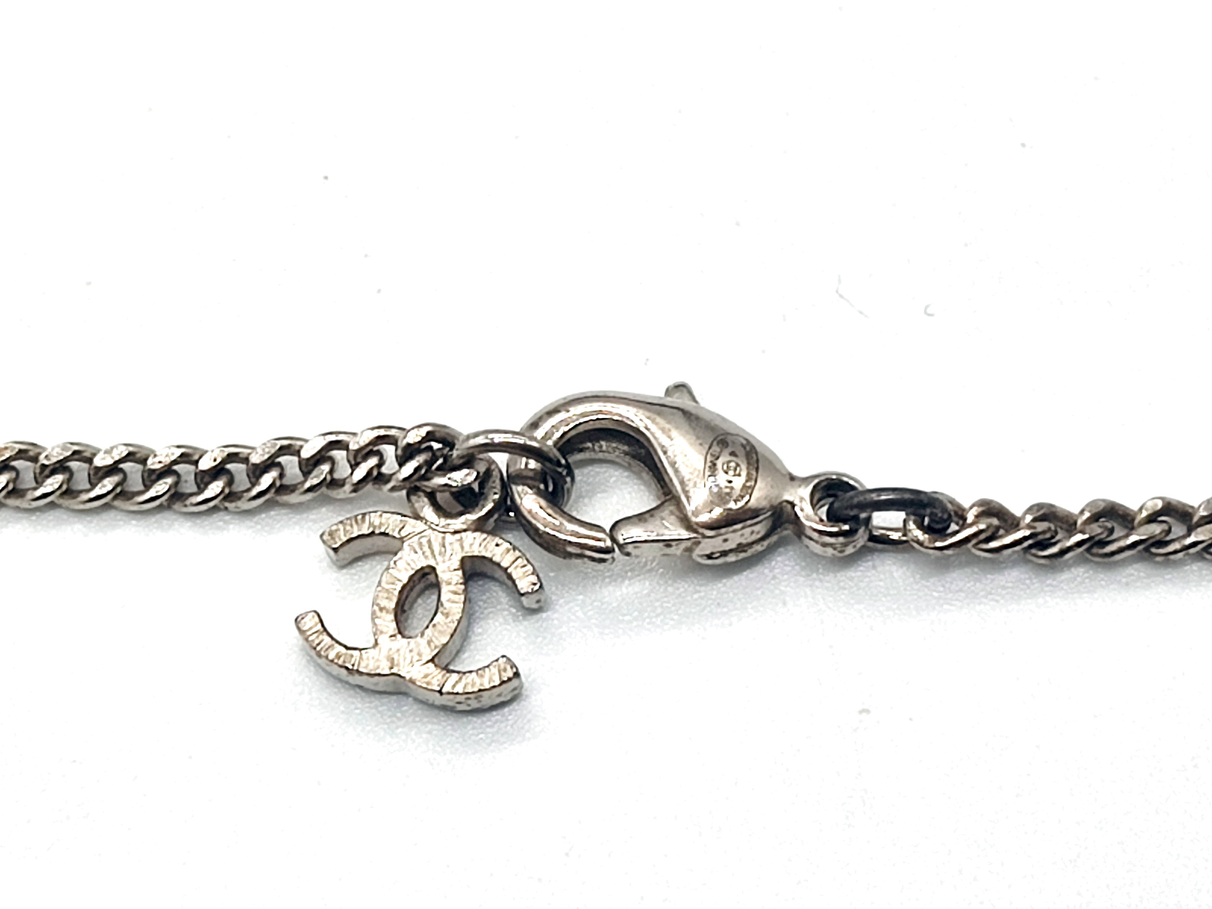 Coco Mark Rhinestone Necklace A14P, Chain approx. 60cm — view 10