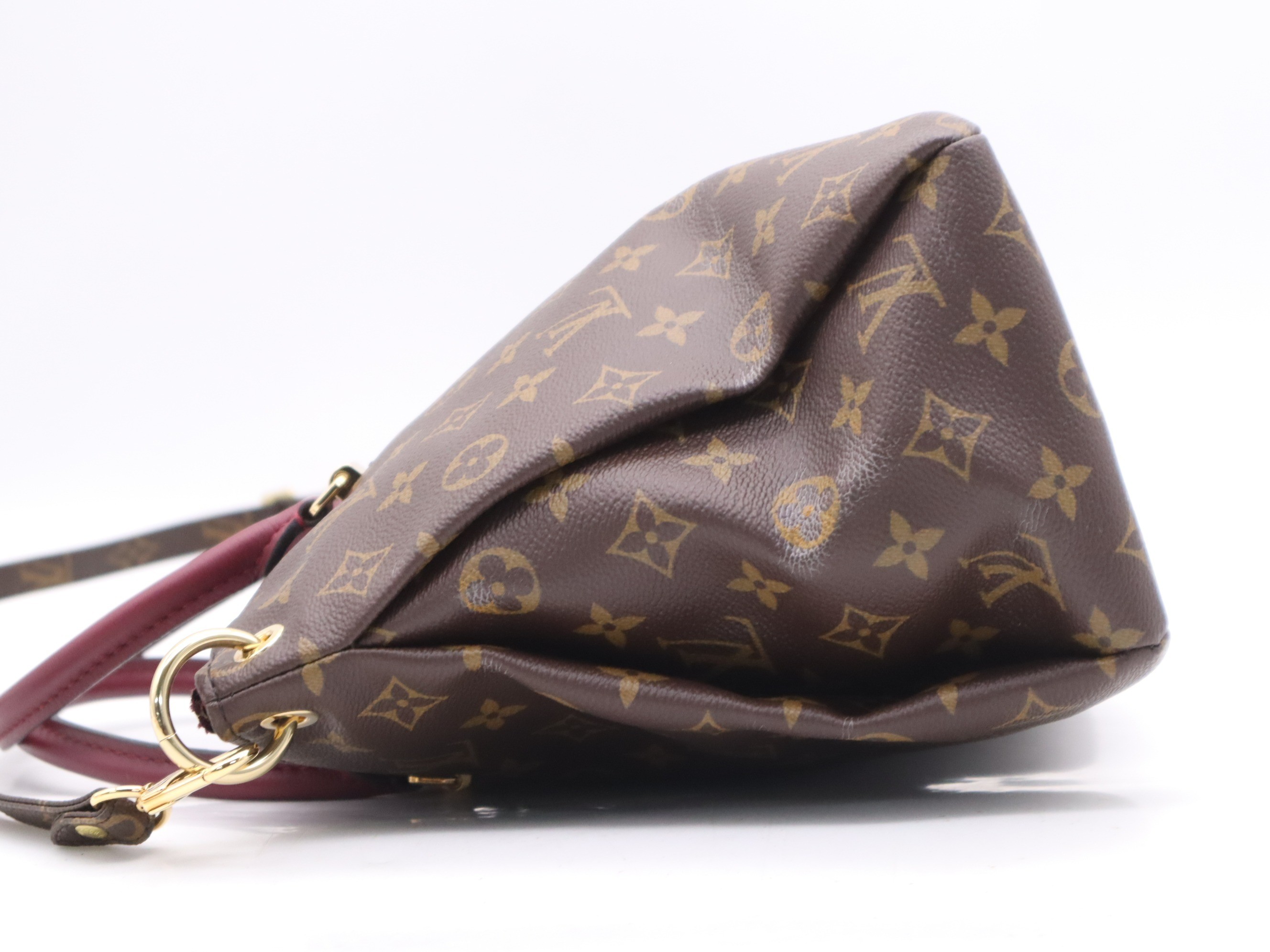 Pallas Rose Bruyère bag with shoulder strap and dust bag. — view 3