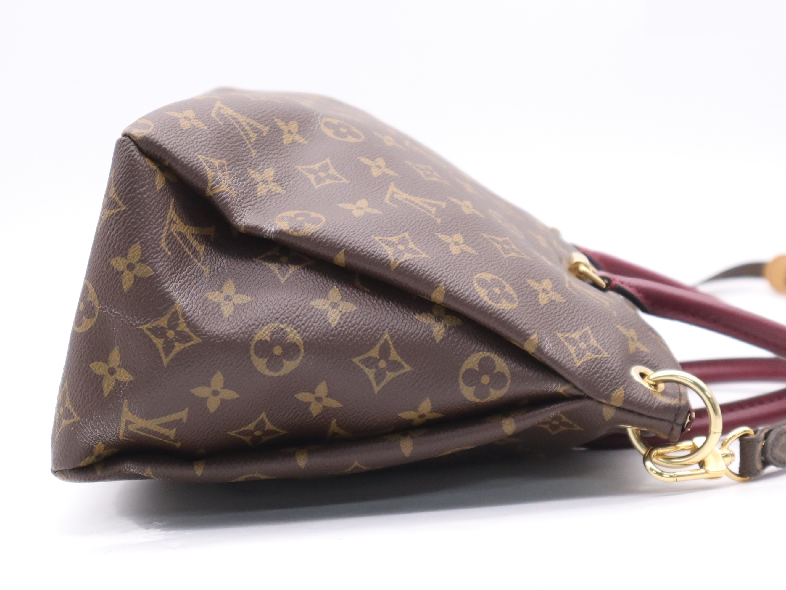 Pallas Rose Bruyère bag with shoulder strap and dust bag. — view 5