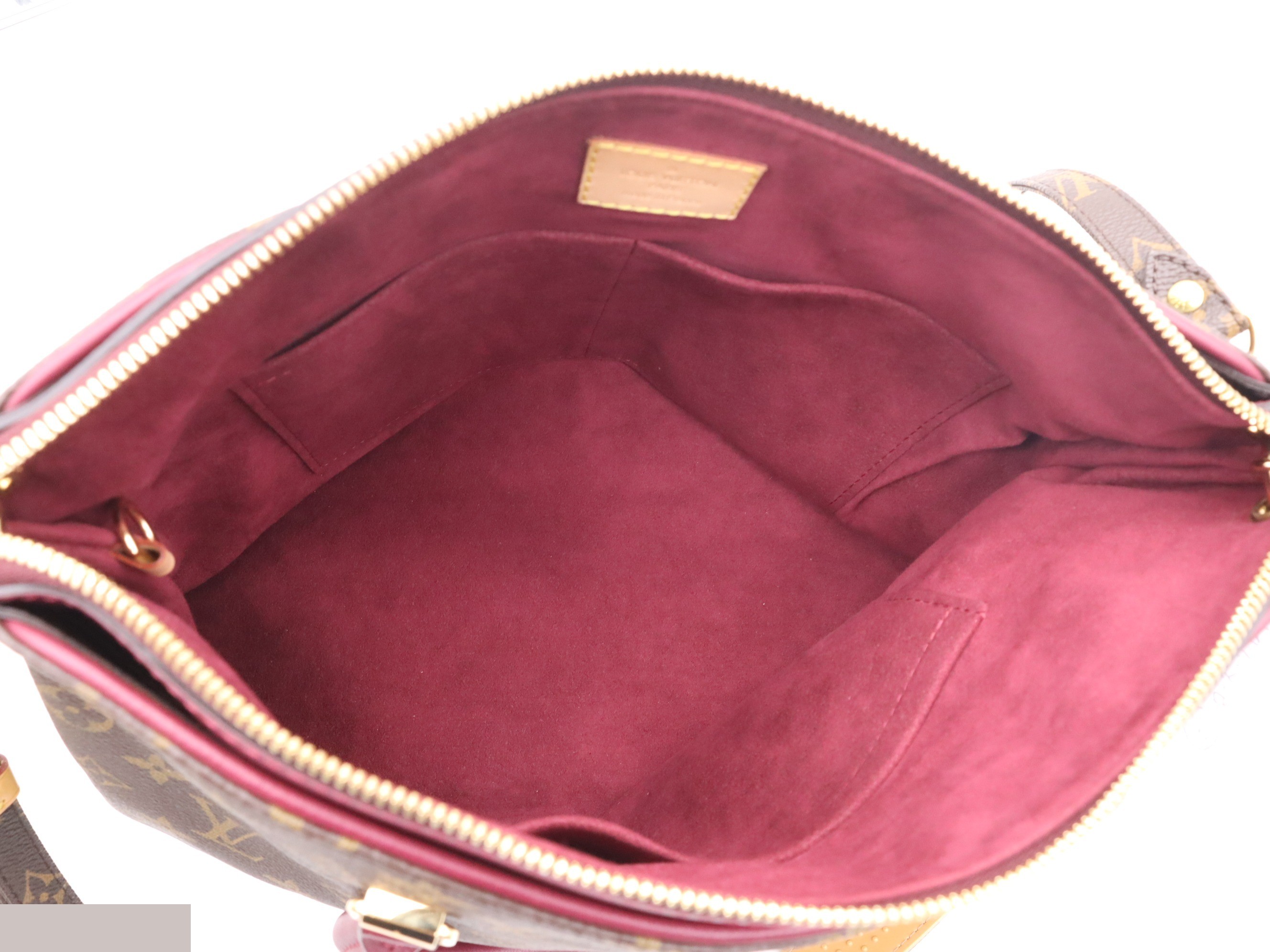 Pallas Rose Bruyère bag with shoulder strap and dust bag. — view 7