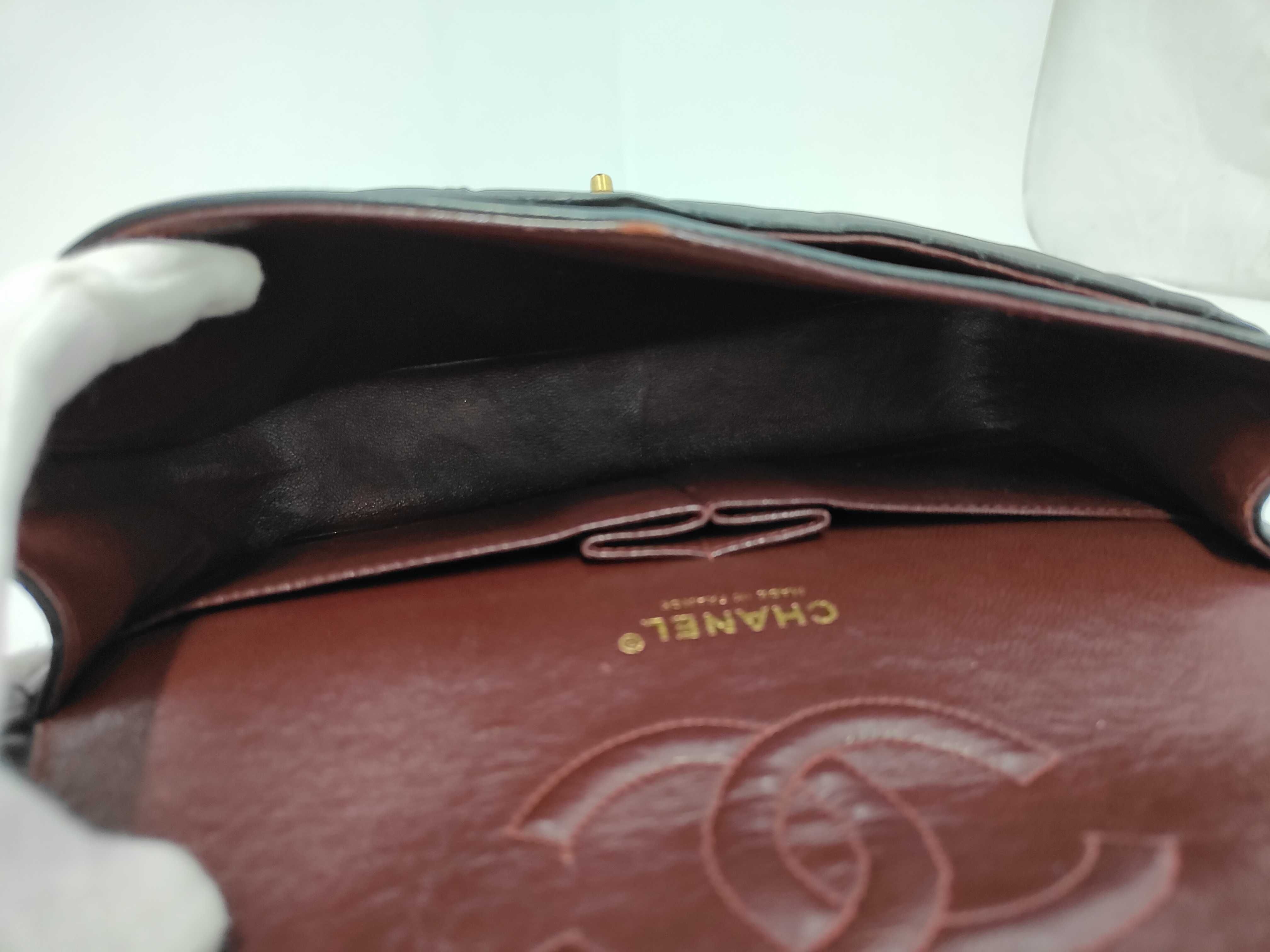 Matelassé 25 Double Flap Double Chain Lambskin Shoulder Bag — view 9