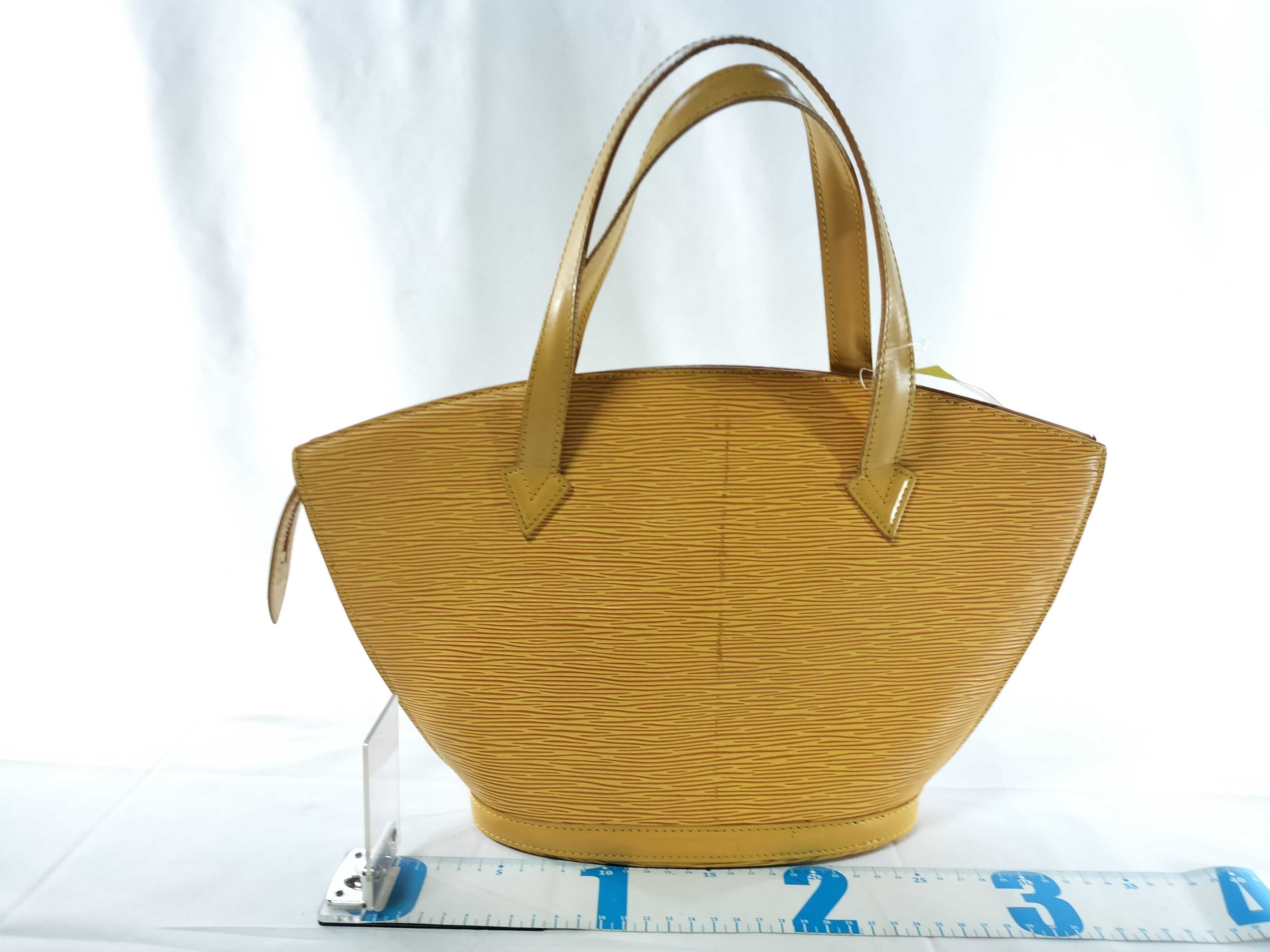 Epi Saint Jacques Yellow Tote Bag — view 2