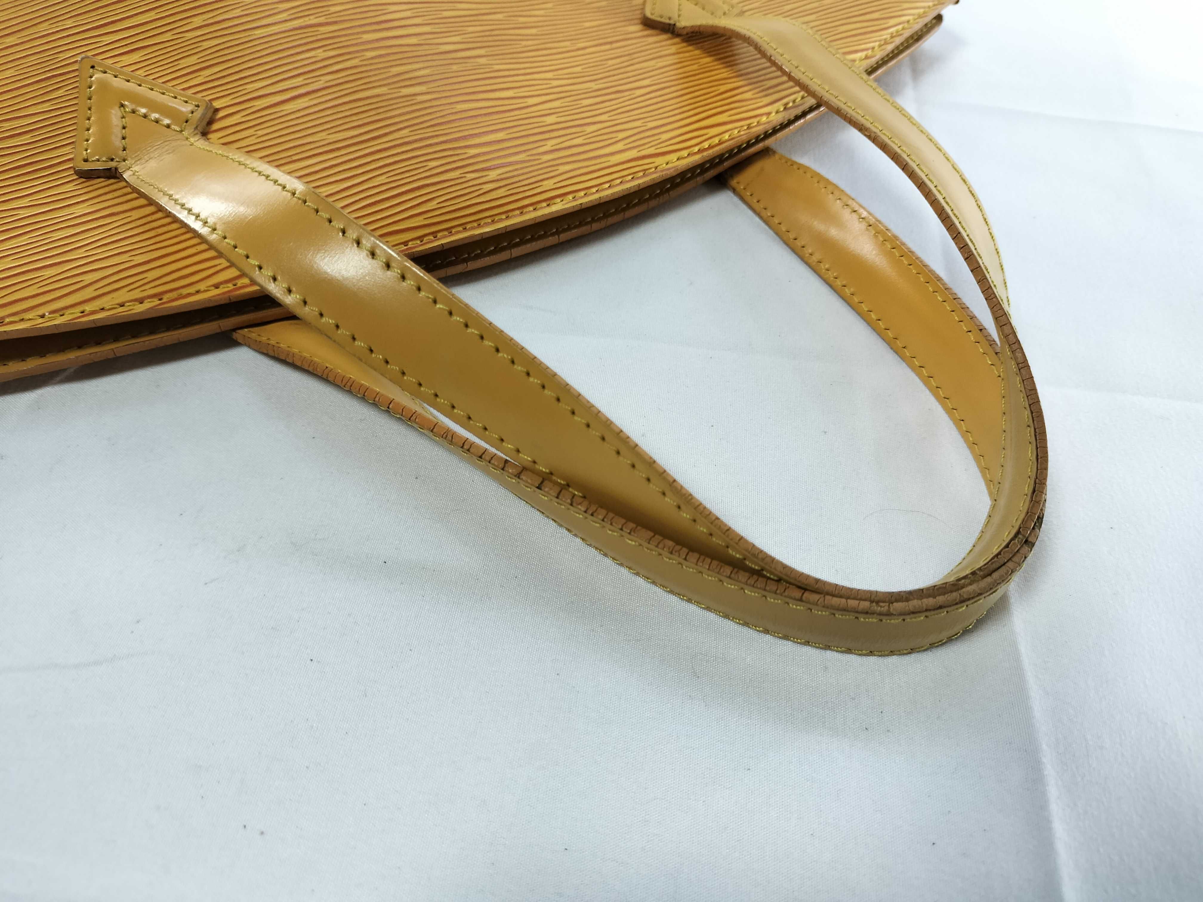 Epi Saint Jacques Yellow Tote Bag — view 3
