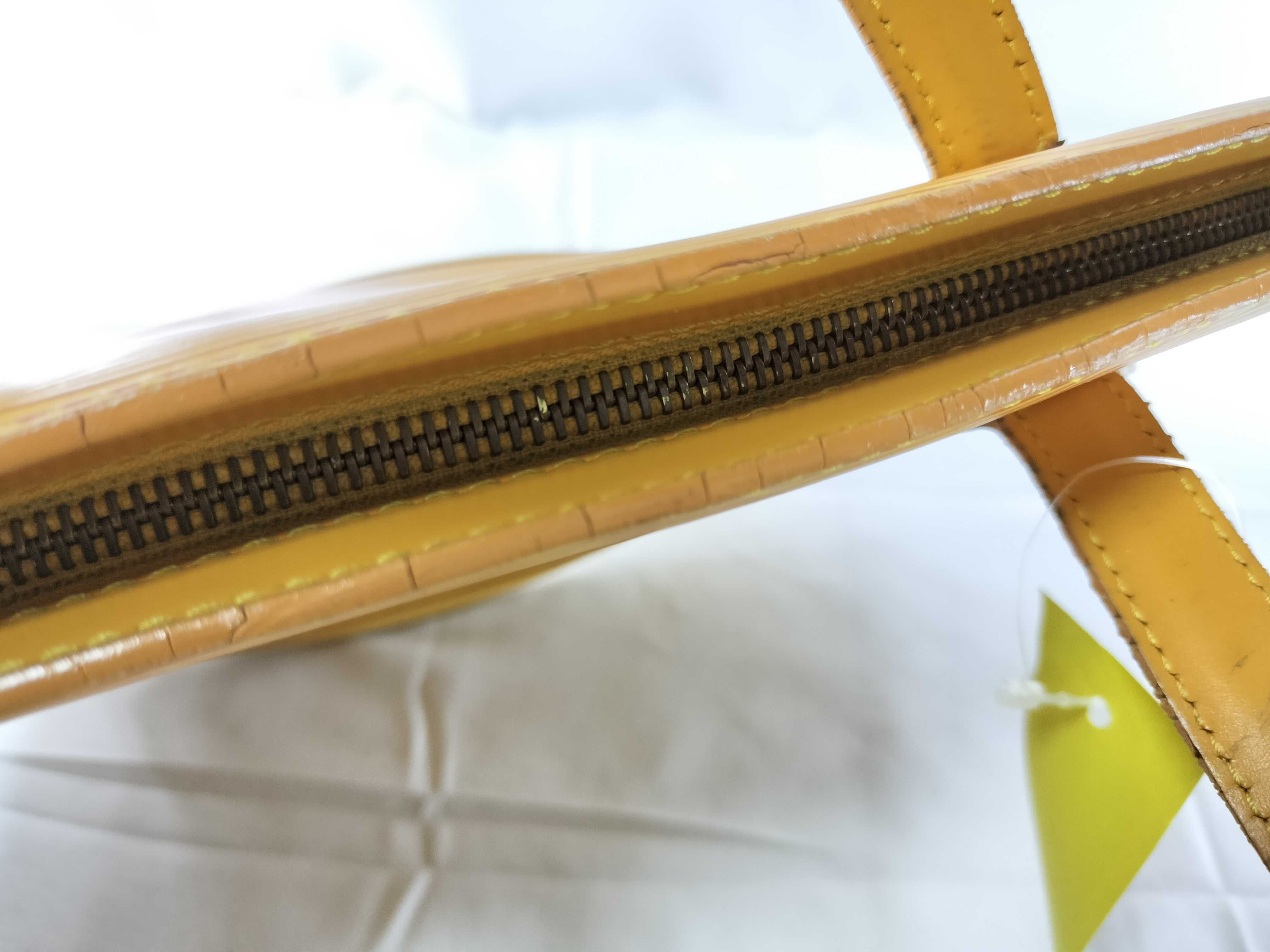Epi Saint Jacques Yellow Tote Bag — view 6