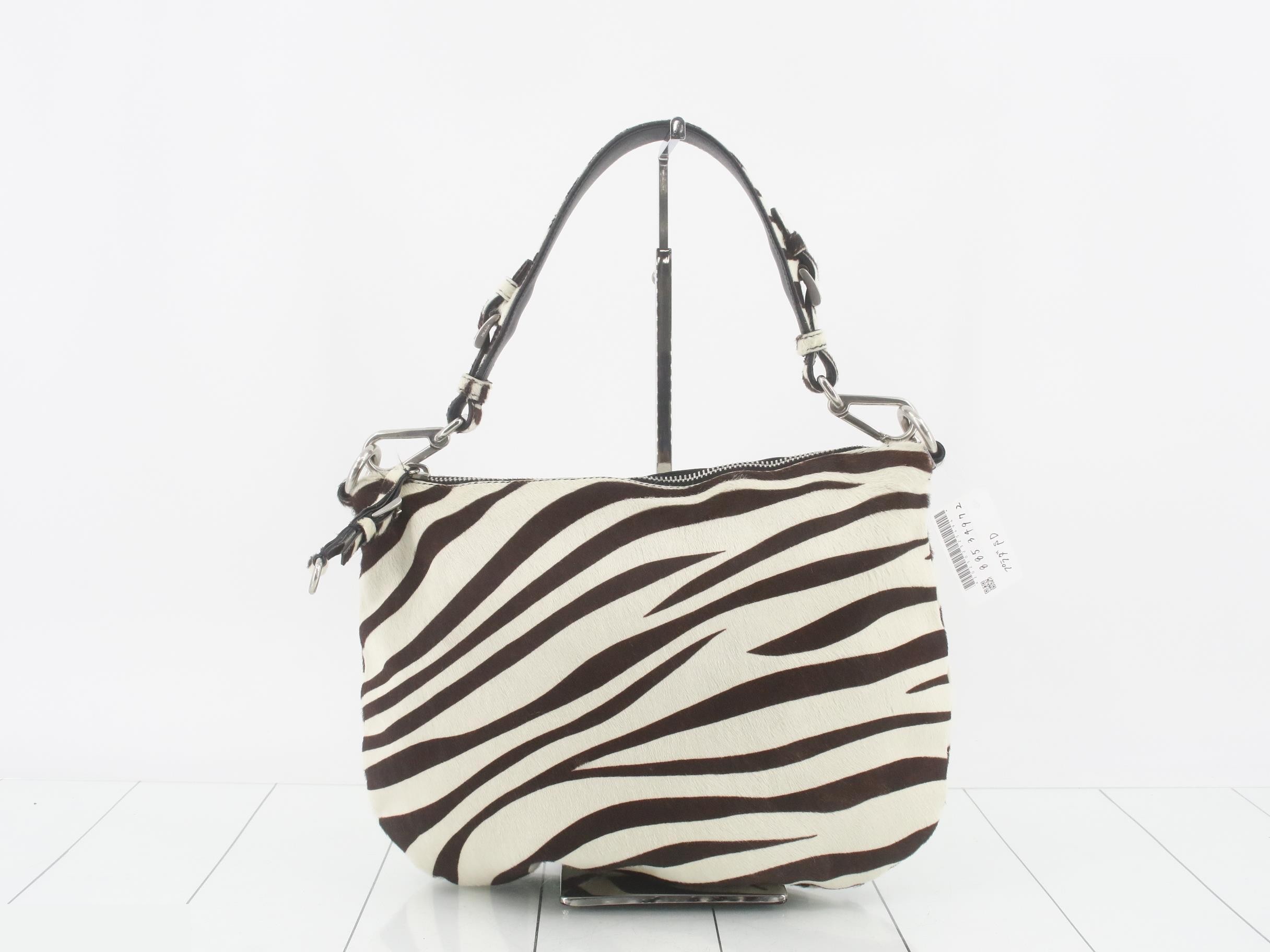 Calfskin Zebra Bag — view 2