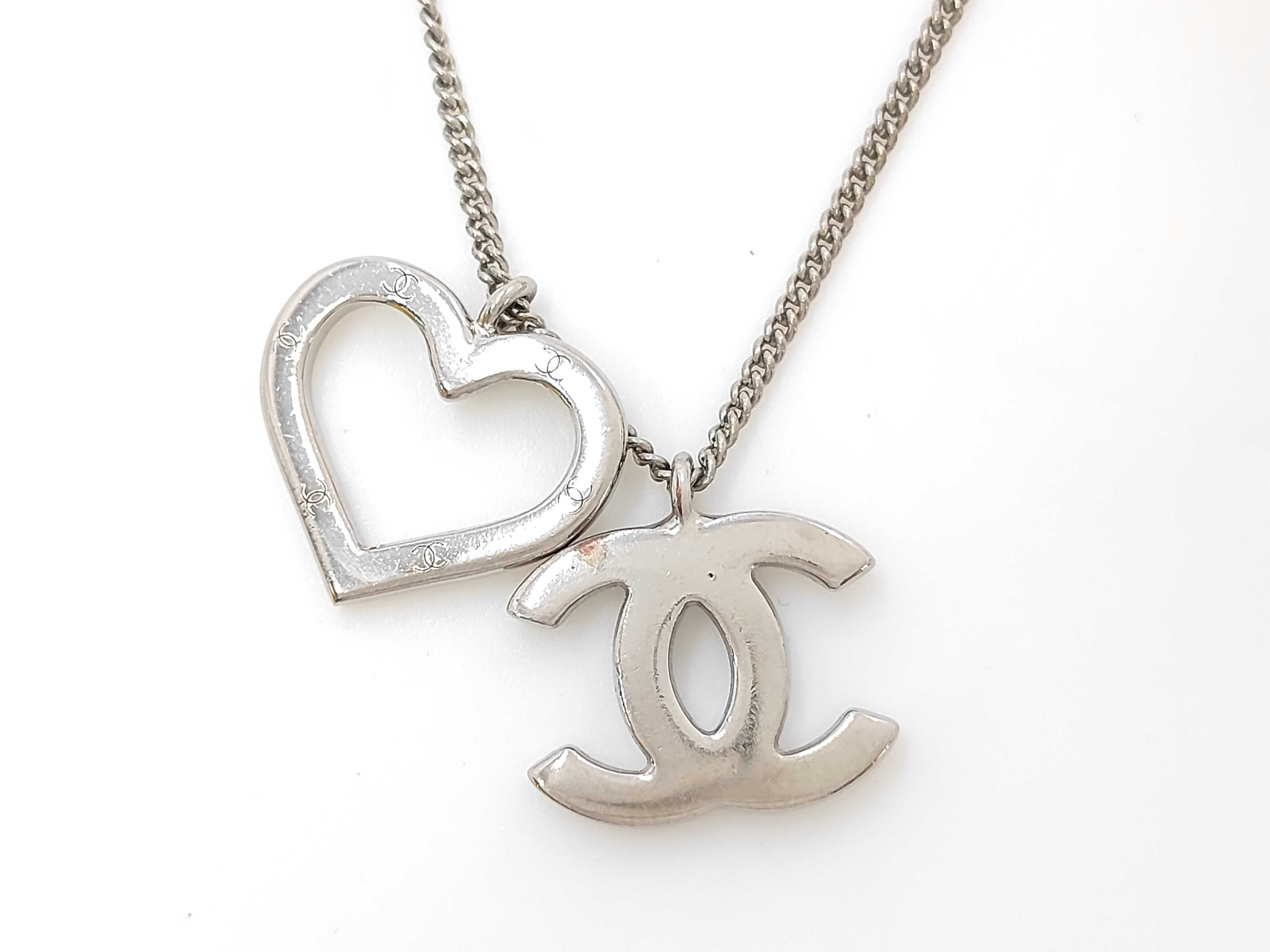 Necklace Coco Mark Heart Silver 04P Necklace