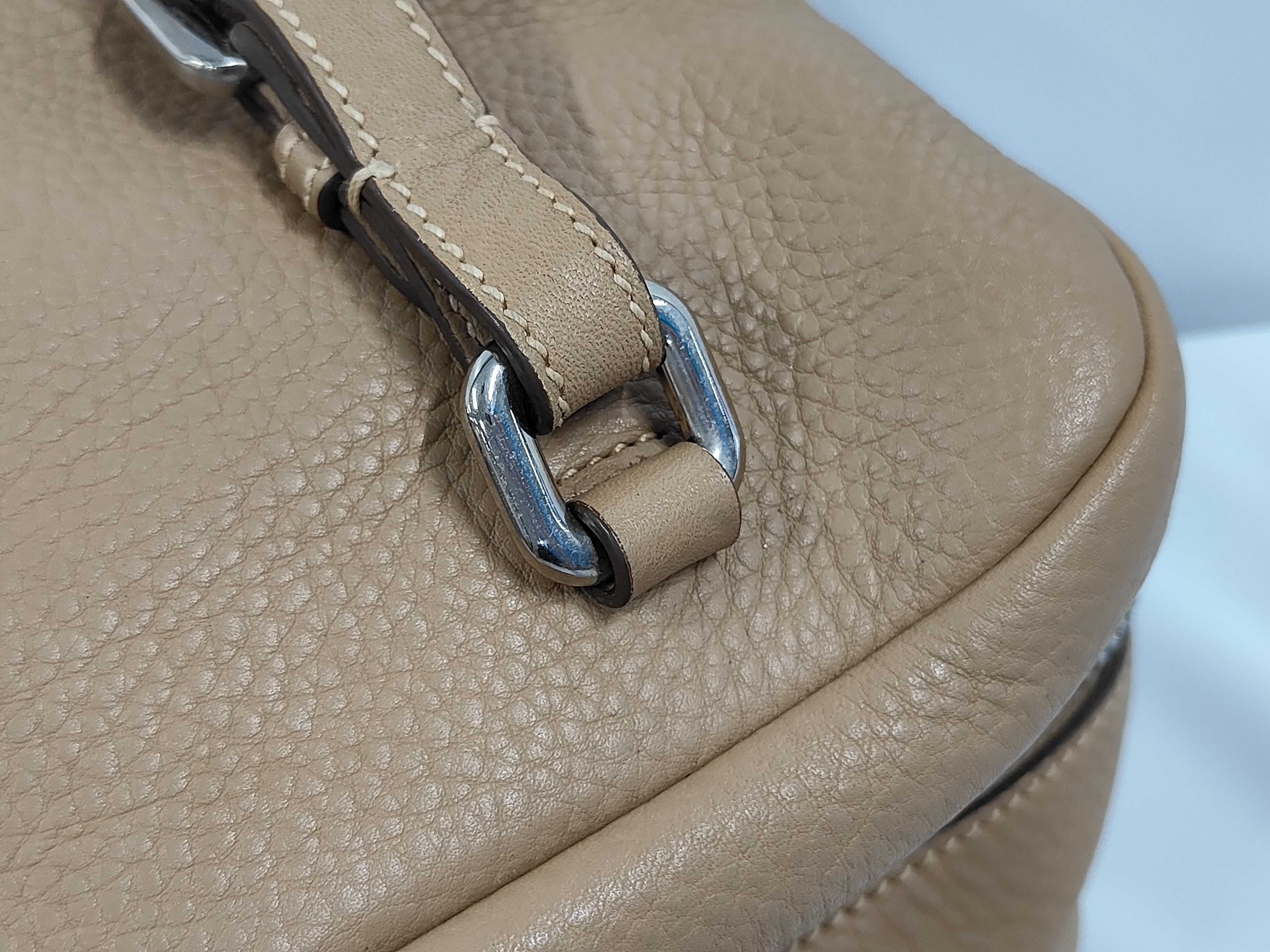 leather bag, brown, BR3091, tote bag — view 6