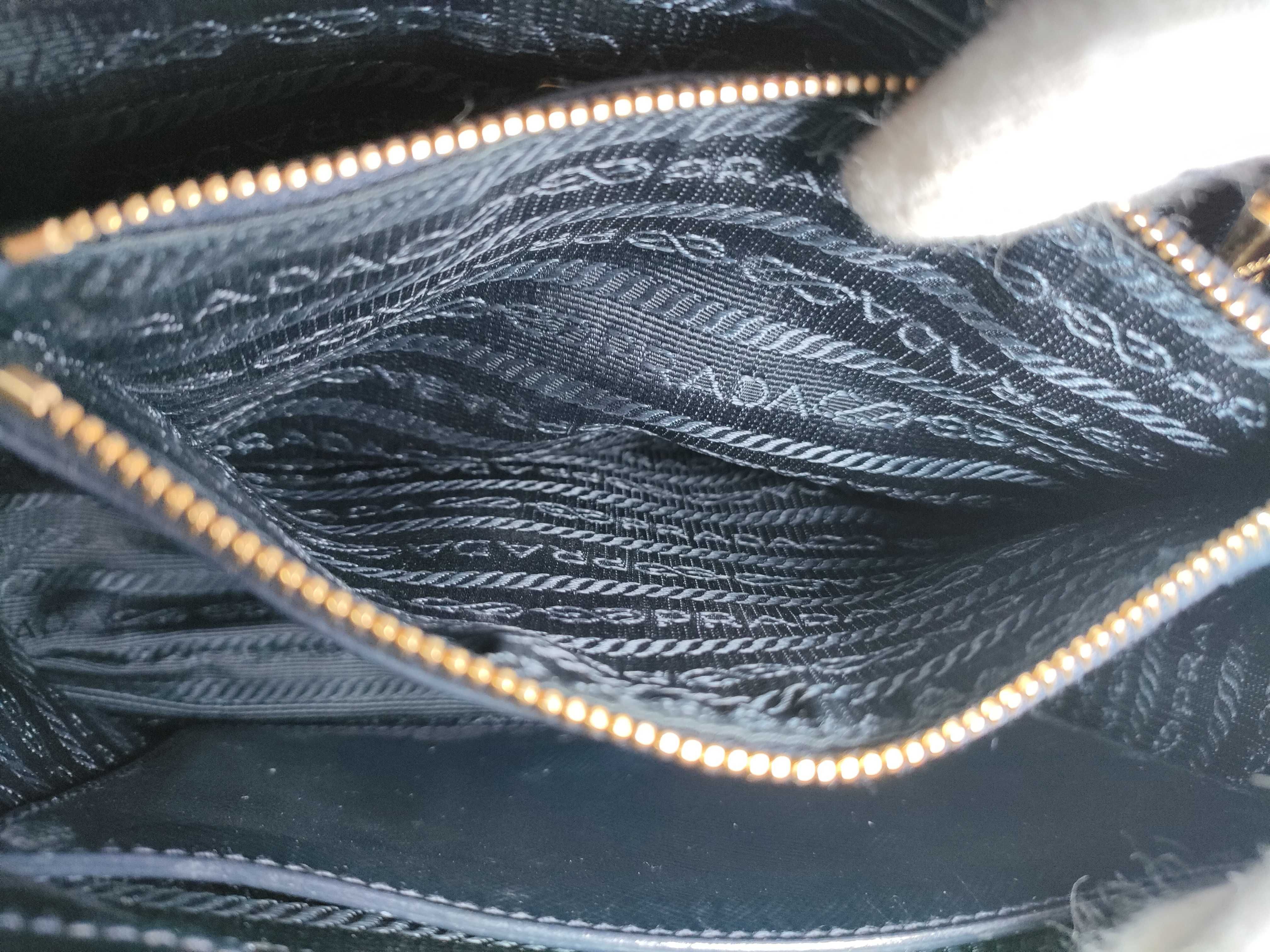 Saffiano Lux Promenade Leather 2-Way Handbag — view 14