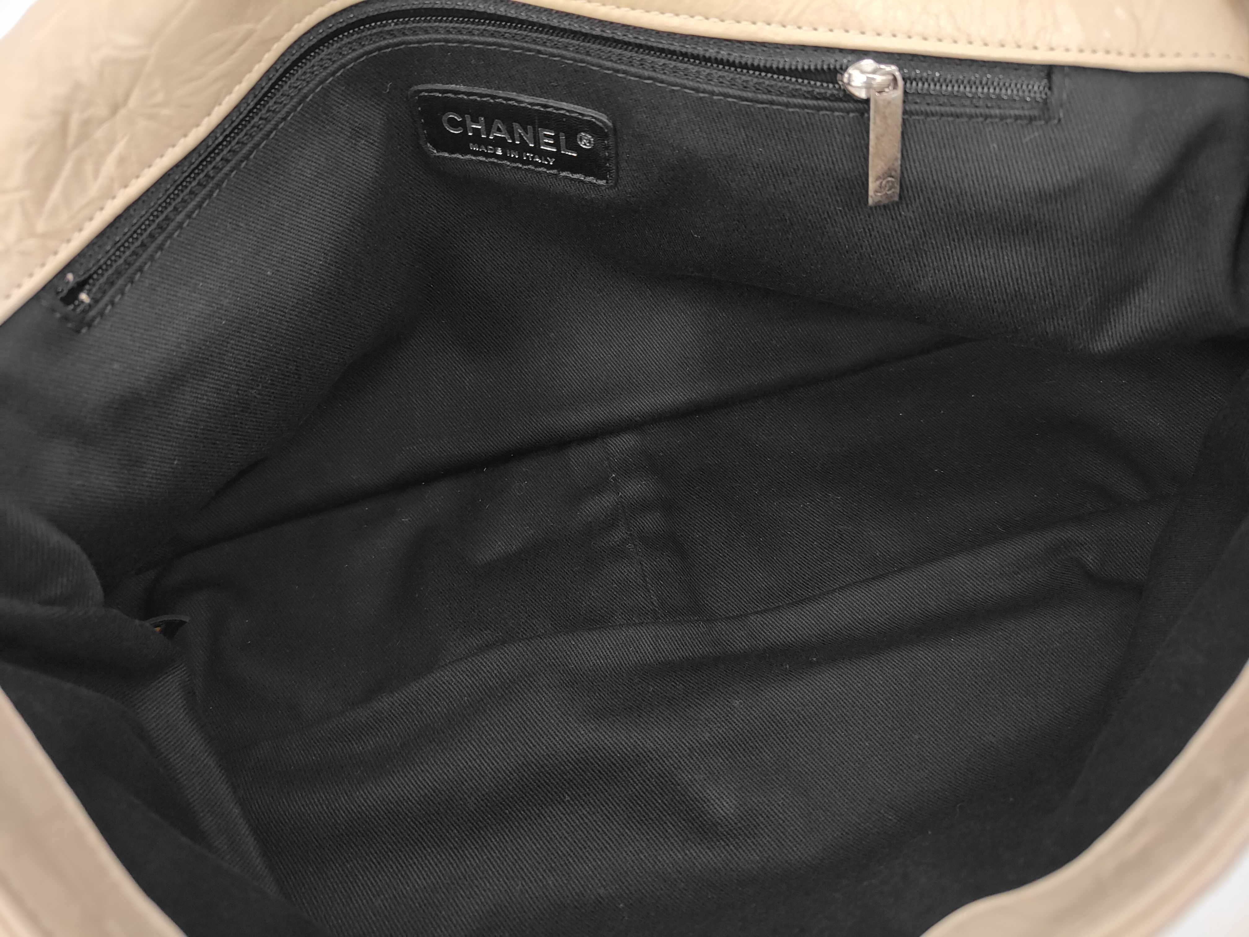 Matelassé Double Chain Shoulder Bag, Vintage Calfskin — view 8
