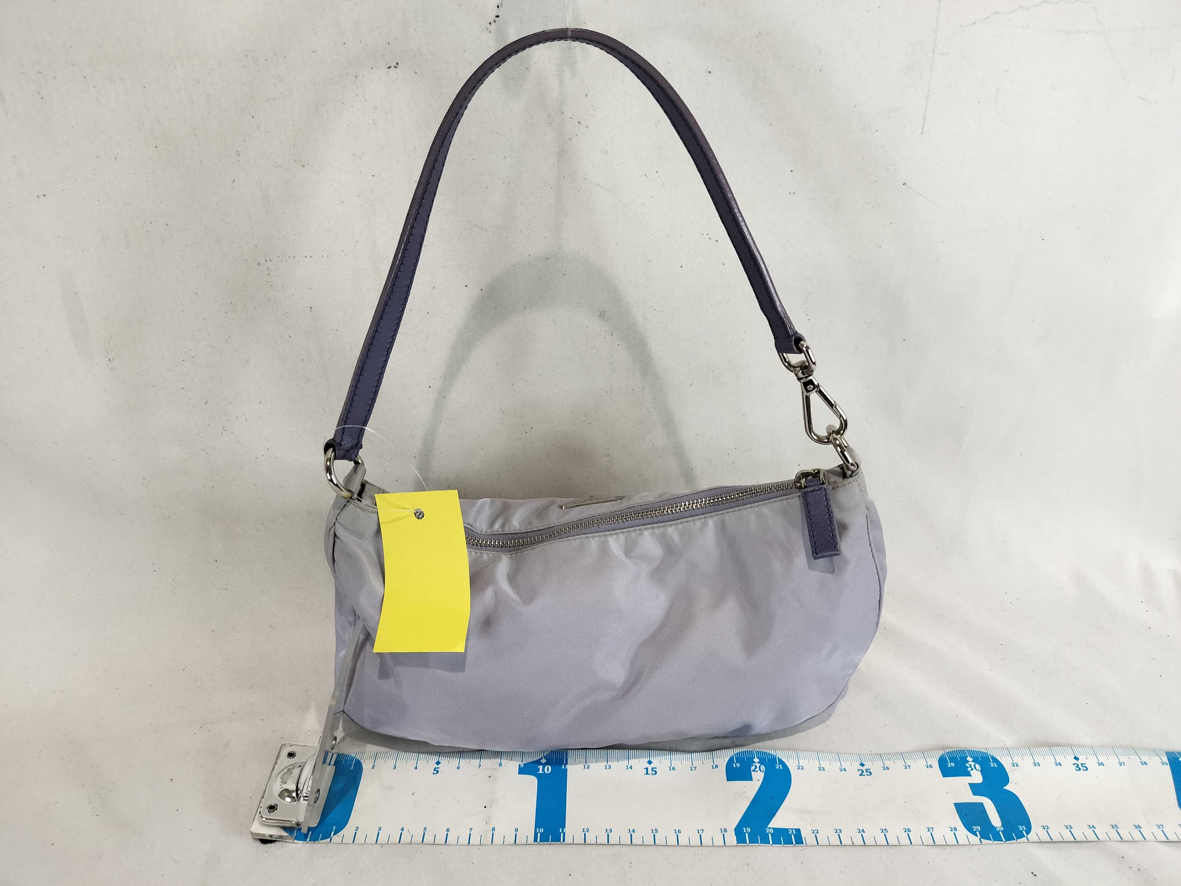 Nylon One-Shoulder Lavender Handbag — view 3