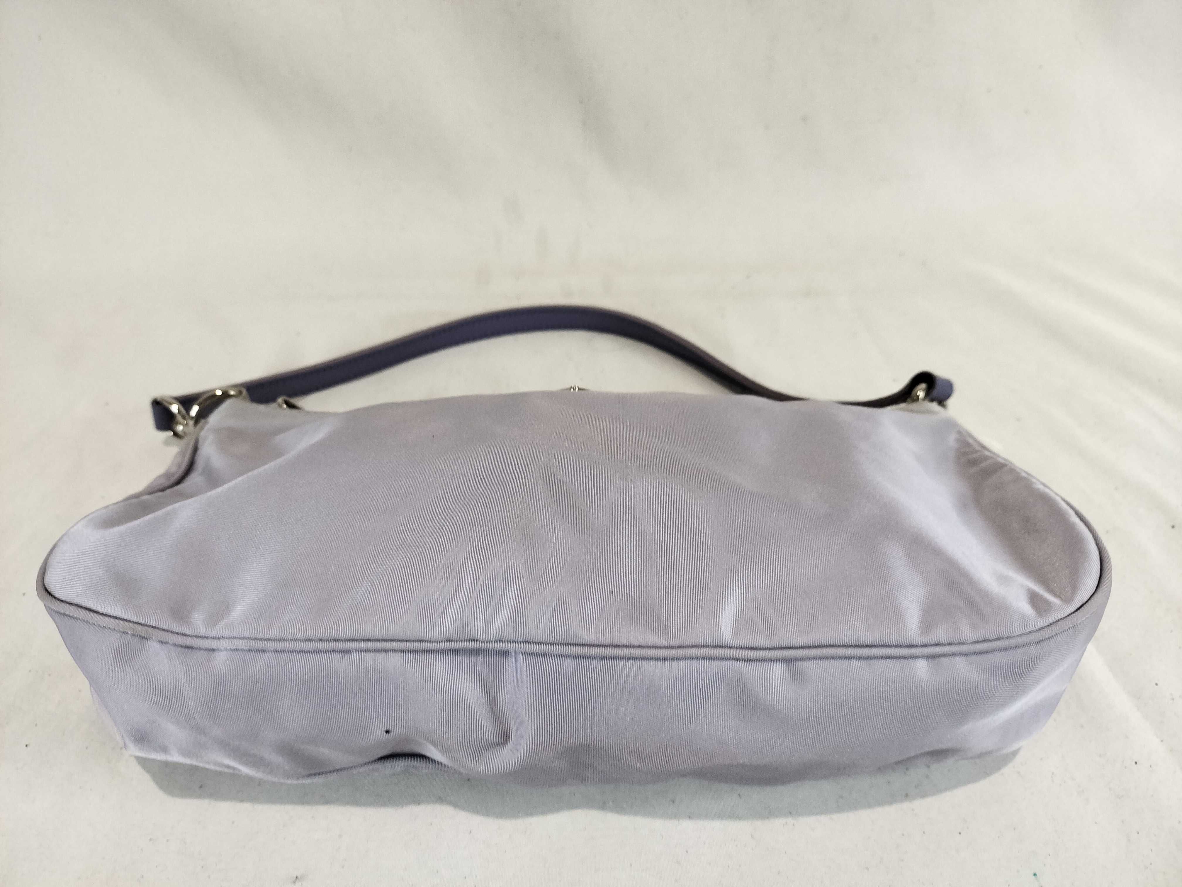 Nylon One-Shoulder Lavender Handbag — view 8